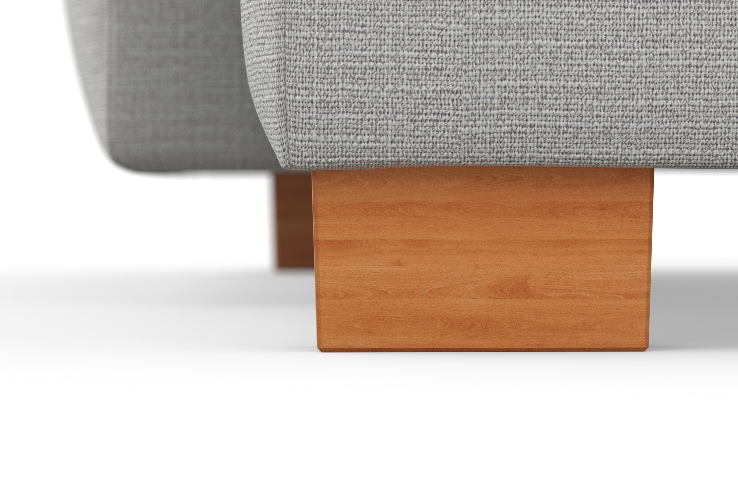 sit&more Wohnlandschaft »Dundee U-Form« mit Federkern und Massivholzfüßen, wahlweise mit Kopfteilverstellung