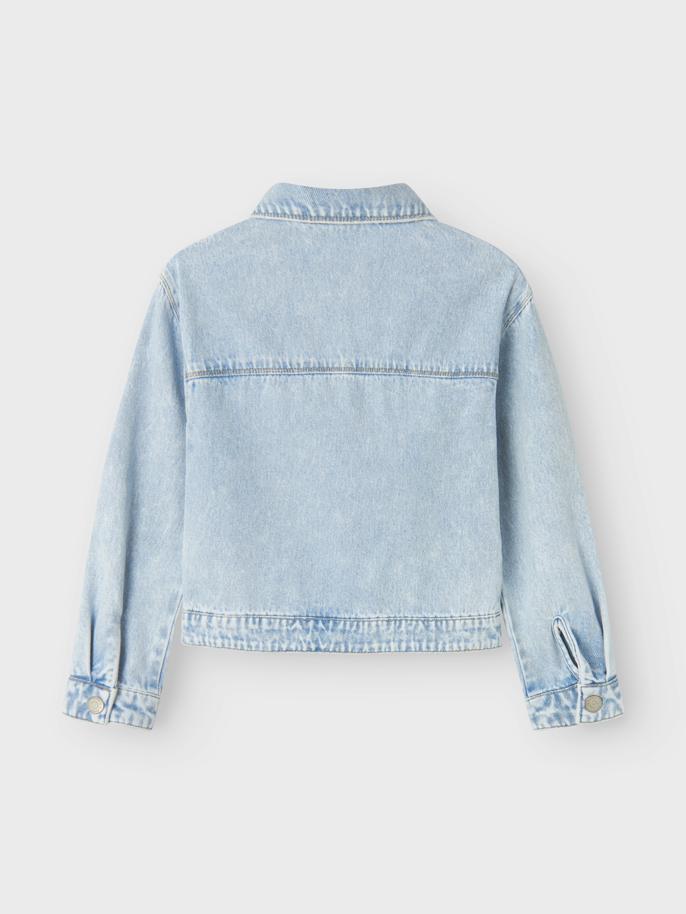 Name It Jeansjacke »NKFMILA DNM JACKET 8510-ZA NOOS«, ohne Kapuze, in leicht verkürzter, klassischer Form
