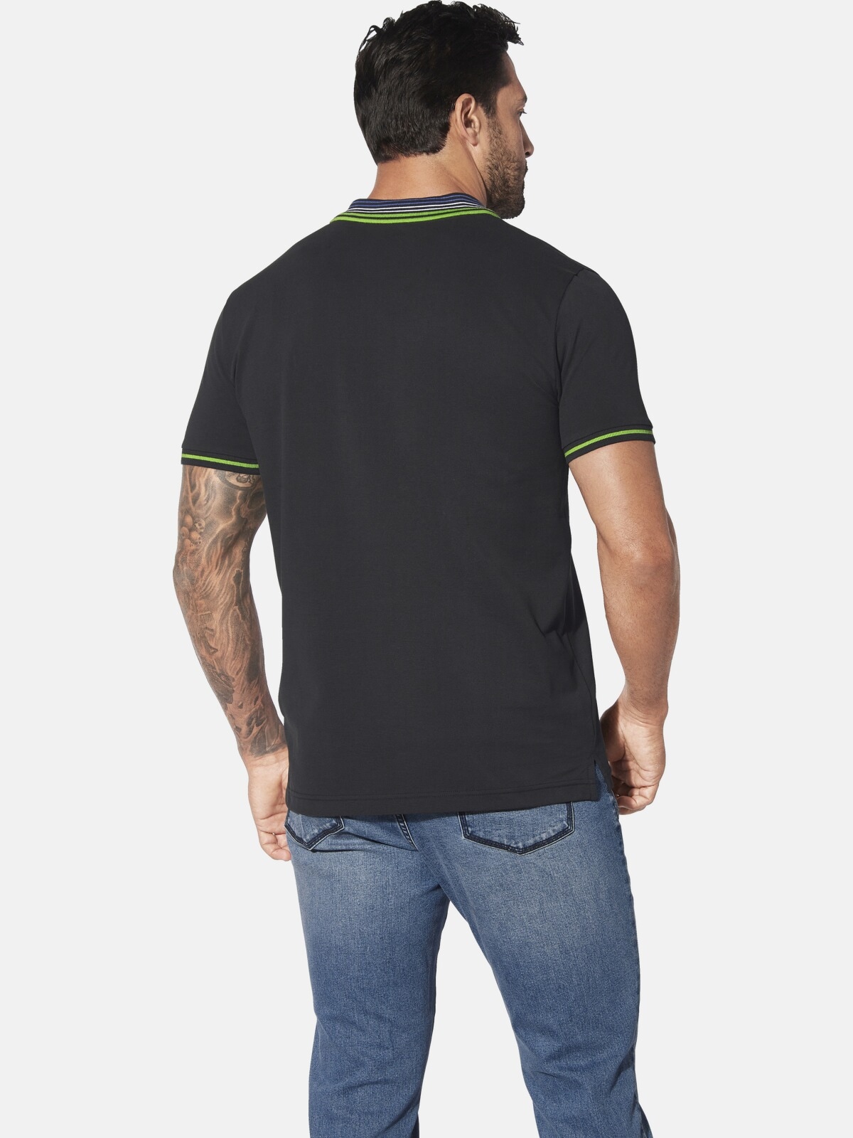 Jan Vanderstorm Poloshirt »Poloshirt VOLKBERT«, (1 tlg.)
