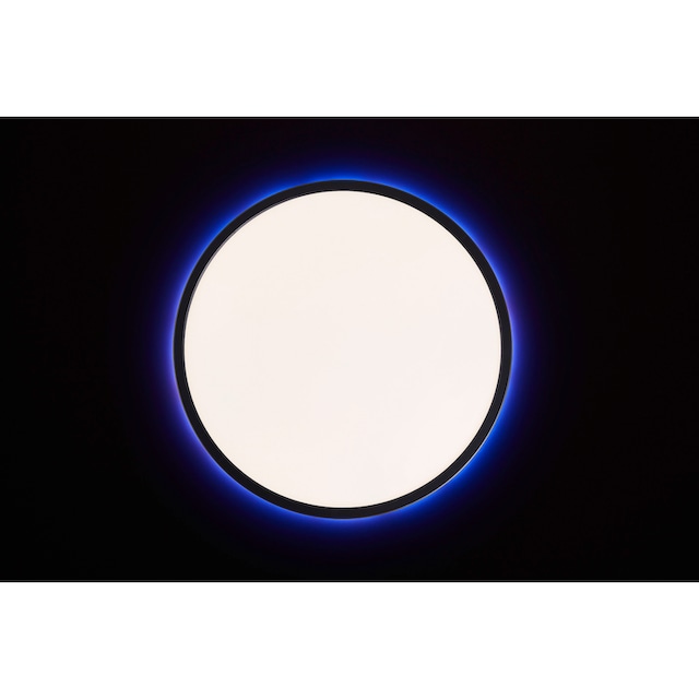 my home LED Deckenleuchte »Elliot«, Ø 42 cm, 2400 Lumen, 3000-6500 Kelvin,  weiß/schwarz online kaufen | mit 3 Jahren XXL Garantie