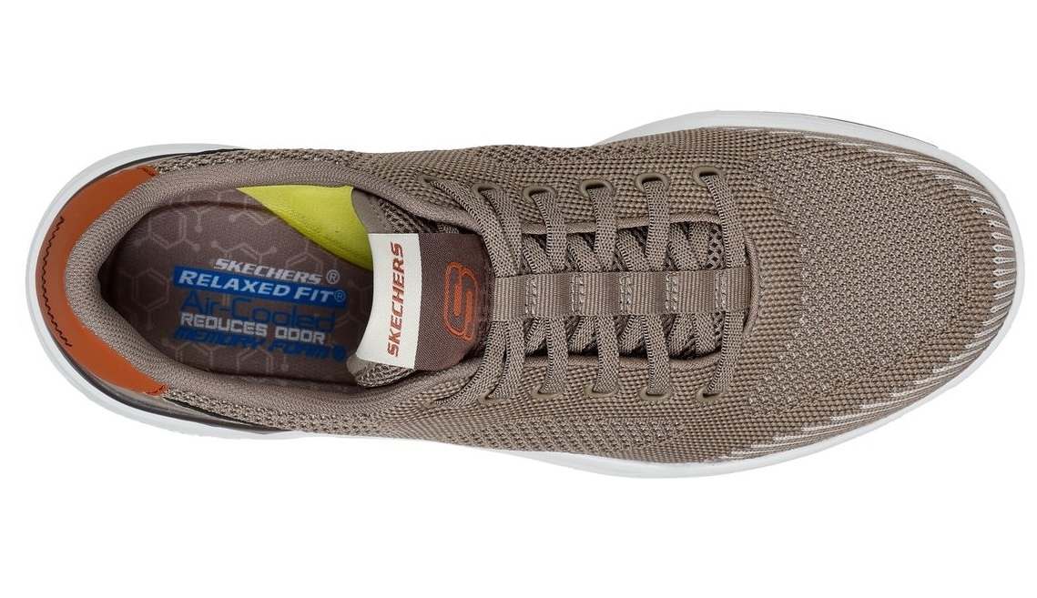 Skechers Sneaker »CORLISS-DORSET«  , Retro Sneaker, Komfortschuh mit hochwertigem Dämpfungstechnologien
