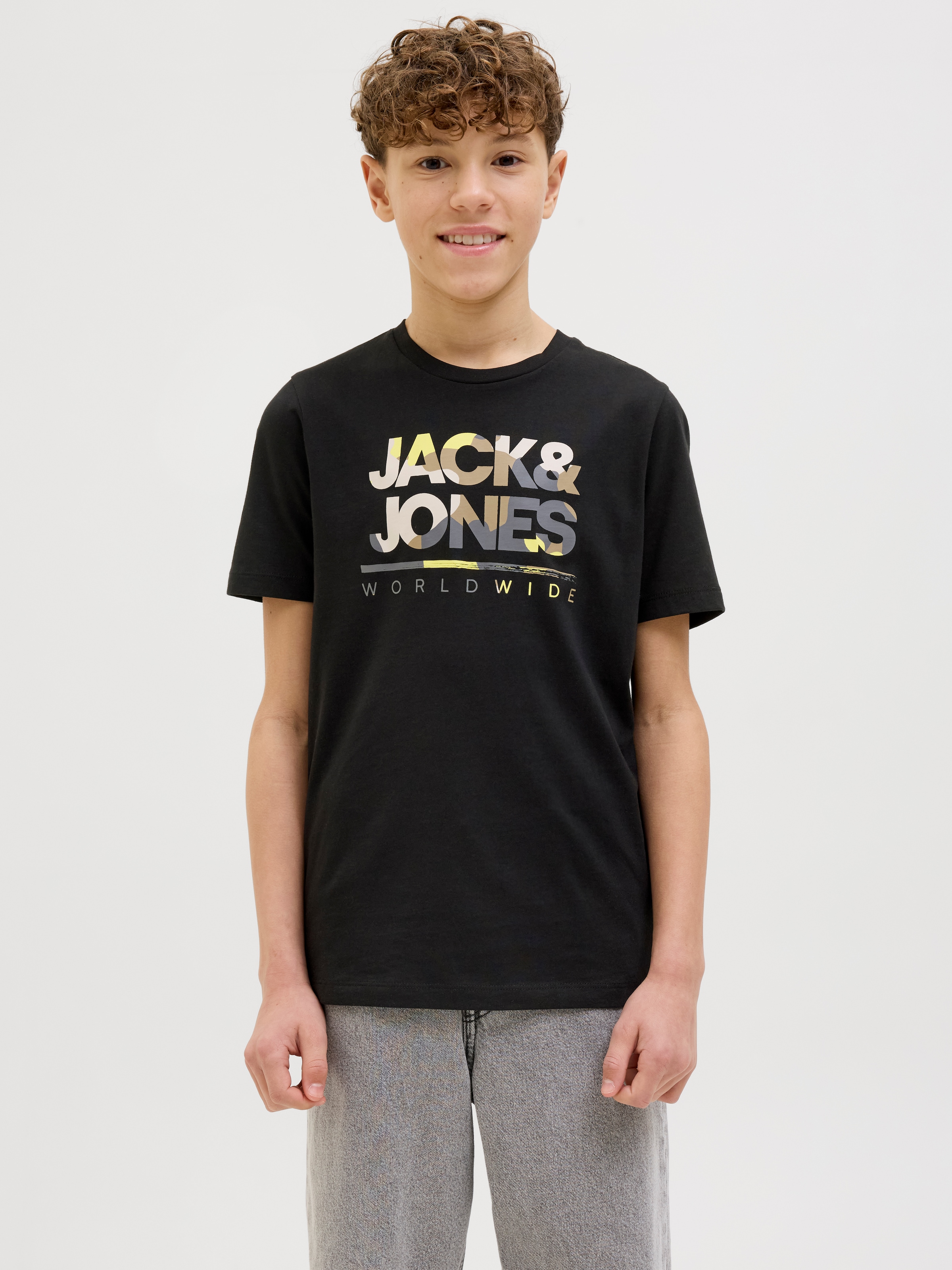 Jack & Jones Junior T-Shirt »JJLUKE TEE SS CREW NECK JNR«