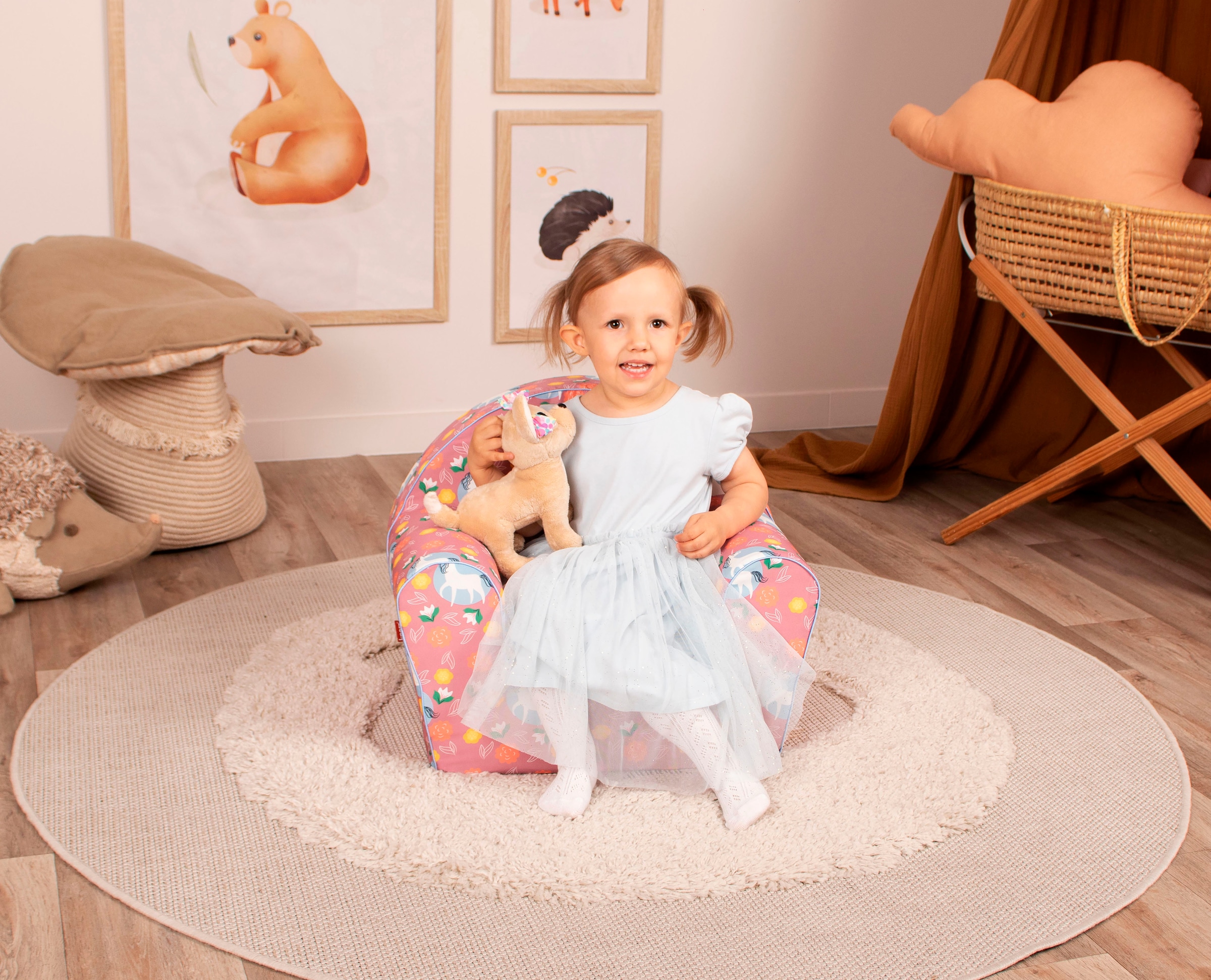 Knorrtoys® Sessel »Einhorn pink«, für Kinder; Made in Europe
