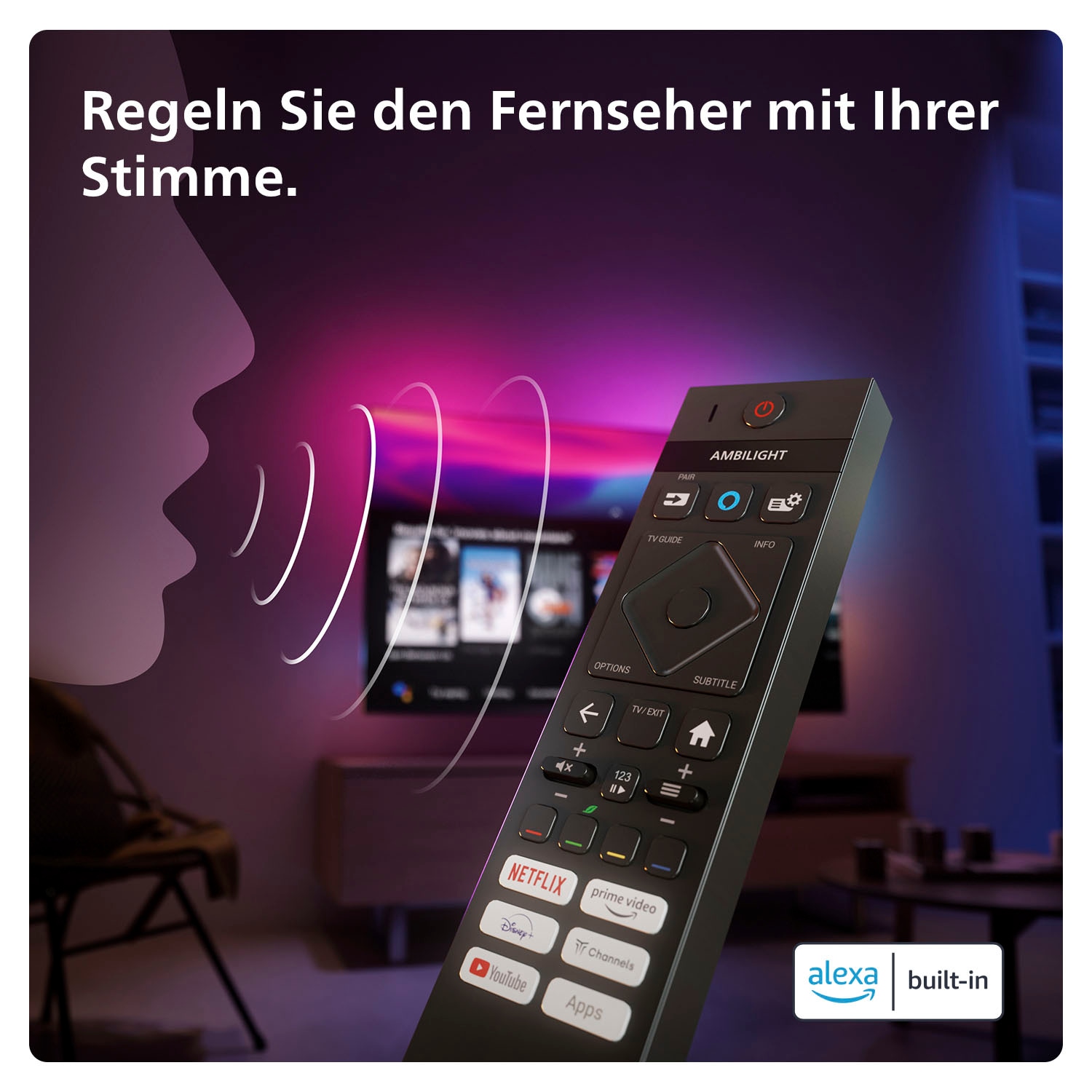 Philips OLED-Fernseher »77OLED759/12«, 4K Ultra HD, Smart-TV