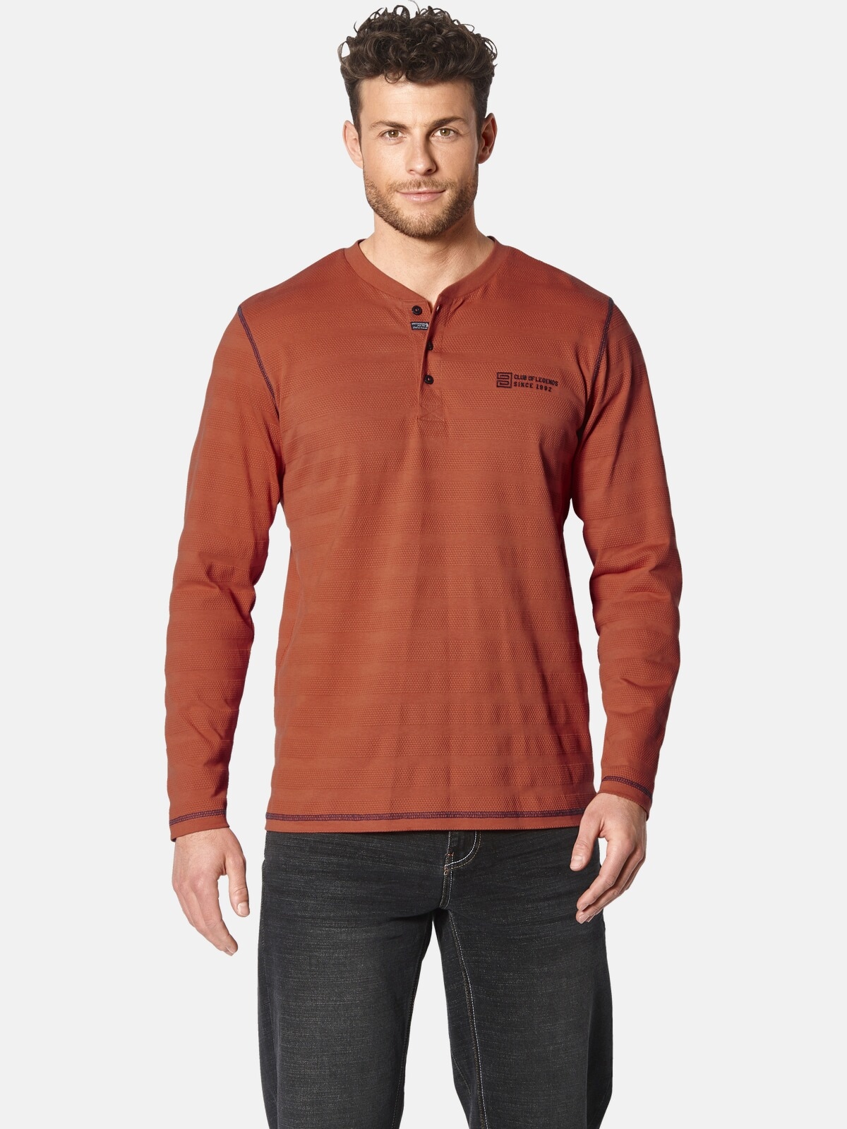 Babista Langarmshirt »Langarmshirt LUIMONO«, im dezenten Jacquardmuster