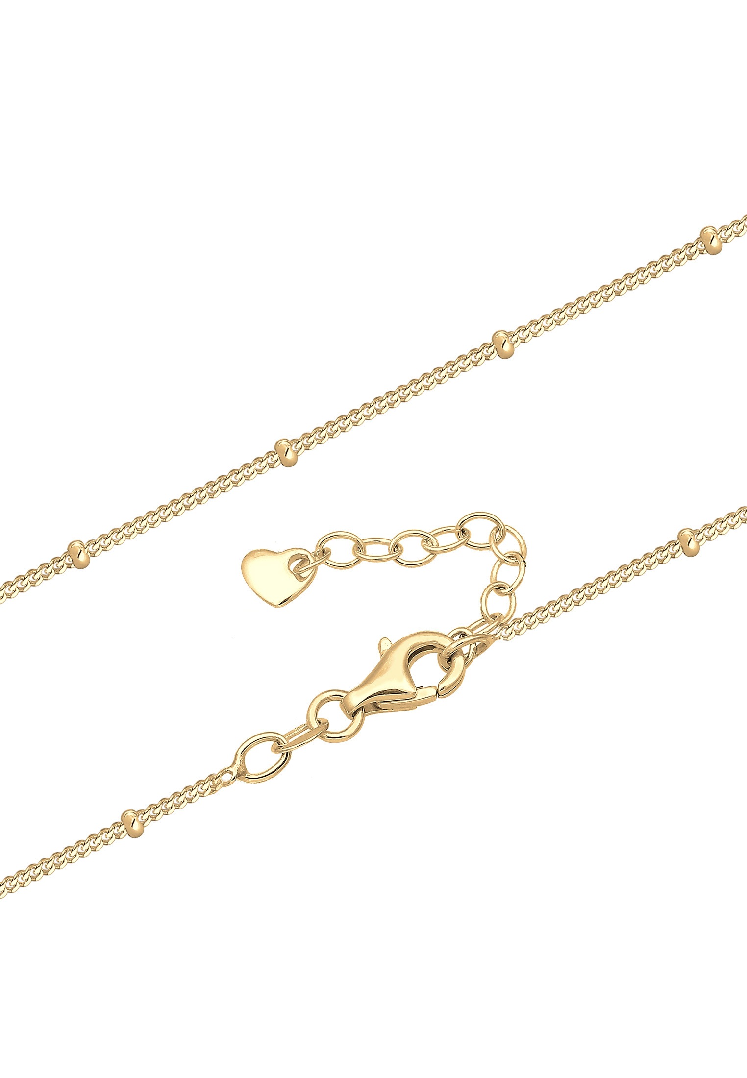 Elli Kette mit Anhänger »Halskette Kugelkette Kreuz Marienbild 925 Sterling Silber«