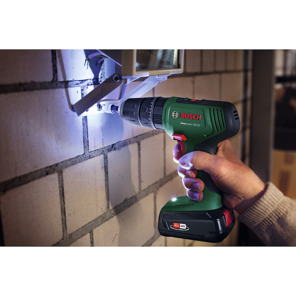 Bosch Home & Garden Akku-Schlagbohrschrauber »EasyImpact 18V-40«