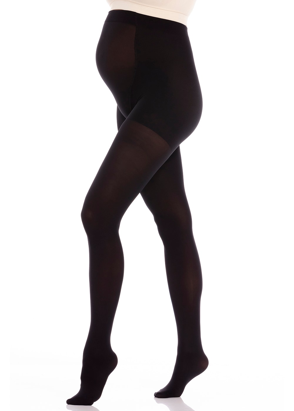 MAGIC Bodyfashion Umstandsstrumpfhose »Mama Supporting Tight« 80 DEN körpernahe Passform, bieten Halt während und nach der Schwangerschaft
