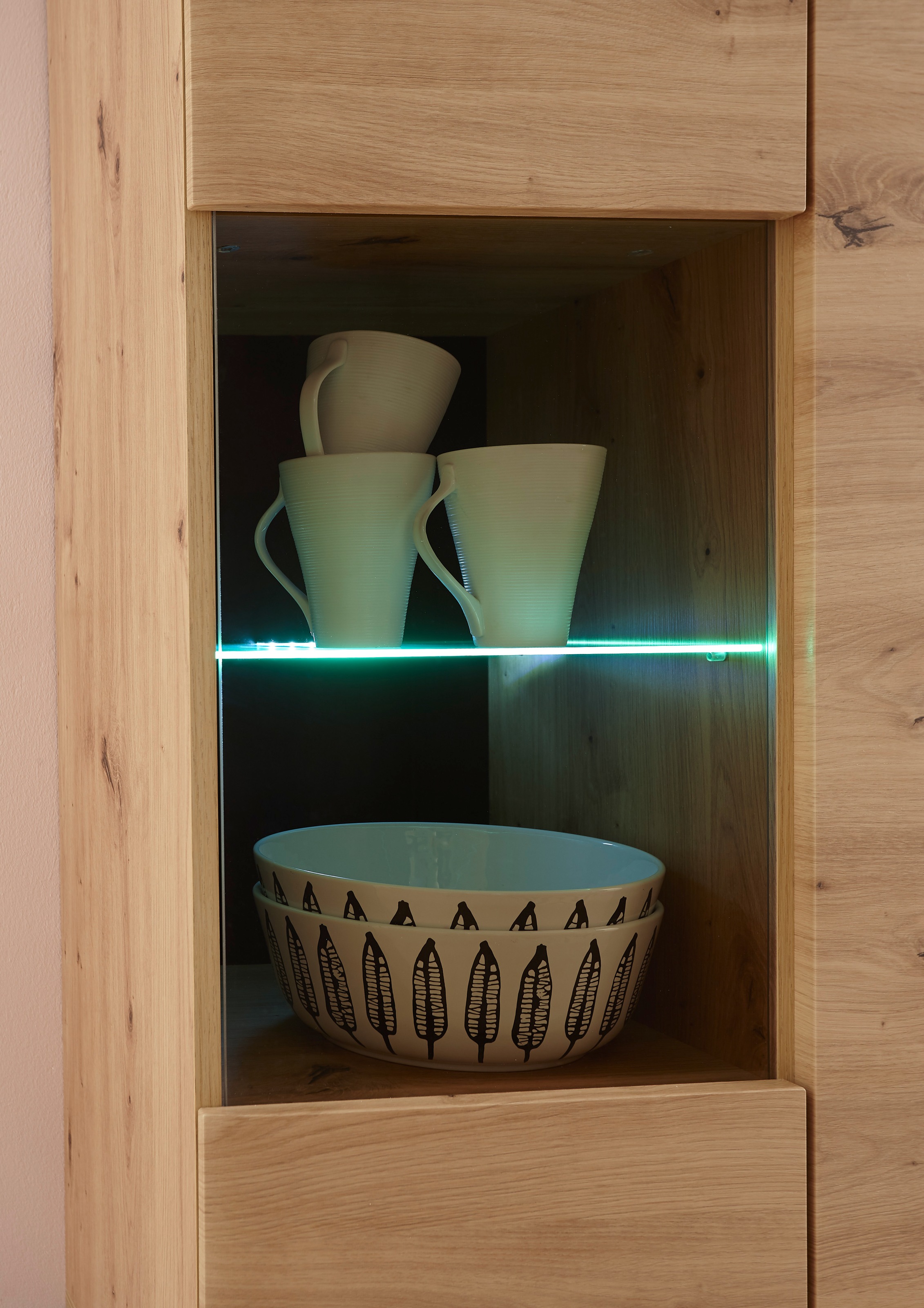 Home affaire Wohnwand »Torge, Anbauwand, Schrankwand, Mediawand, Wohnzimmer-Set« Set, 4 Stk. tlg.