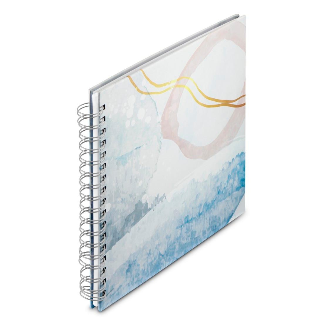 Hama Fotoalbum »Spiralalbum für 100 Fotos im Format 10x15 cm, Fotoalbum, Bilderbuch«, Zum Selber Einkleben, mit weißen Seiten, Selbstgestalten