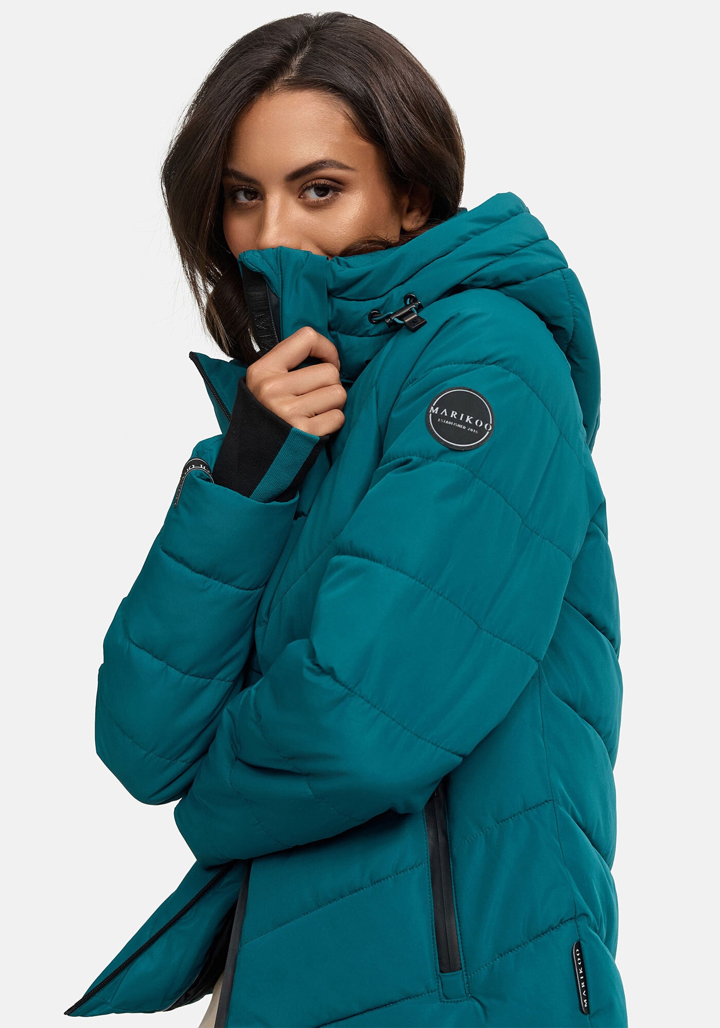 Marikoo Winterjacke »Marikoo Samuiaa Damen Steppjacke B986«