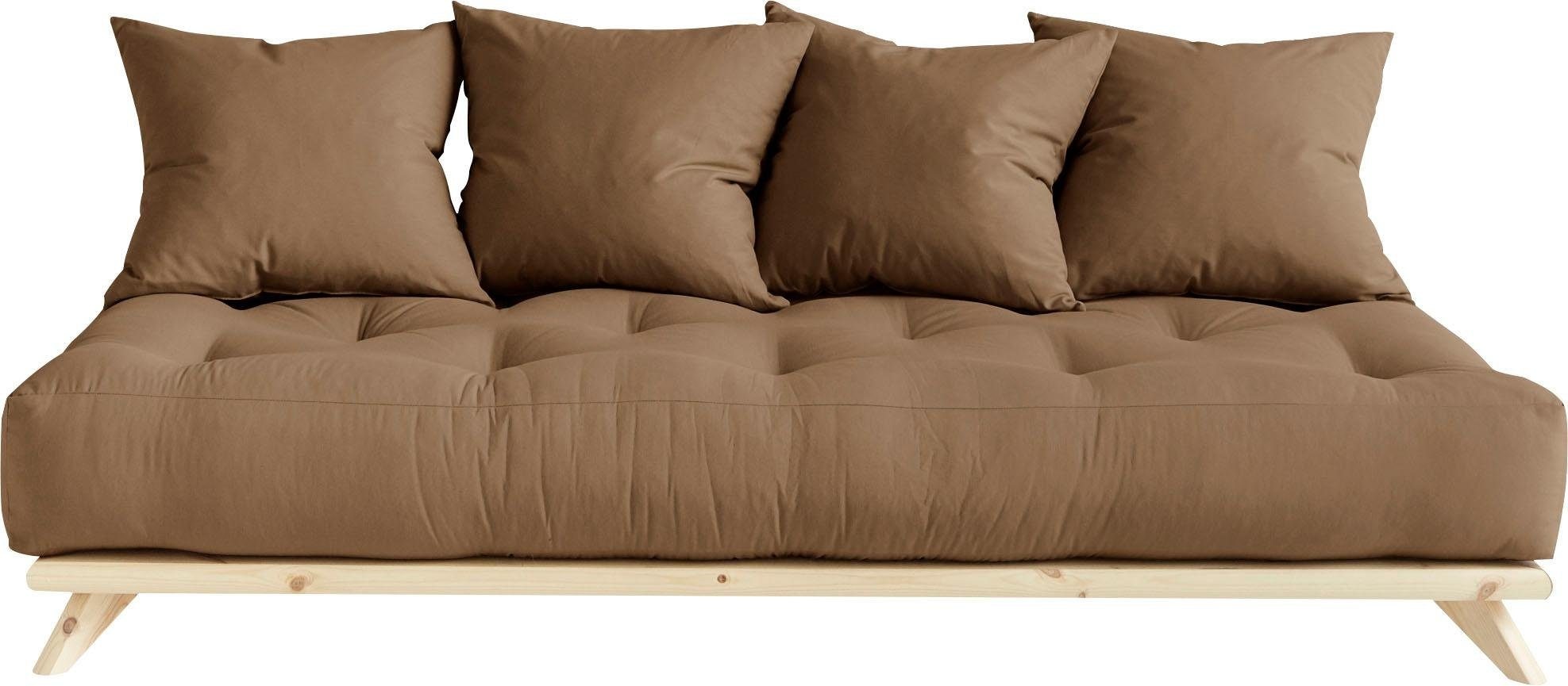 Karup Design Daybett »Senza, Sofa, mit Futonmatratze, minimalistisch, massives Kiefernholz« Handgefertigt, skandinavisches Design, vielseitig, schlichter Stil