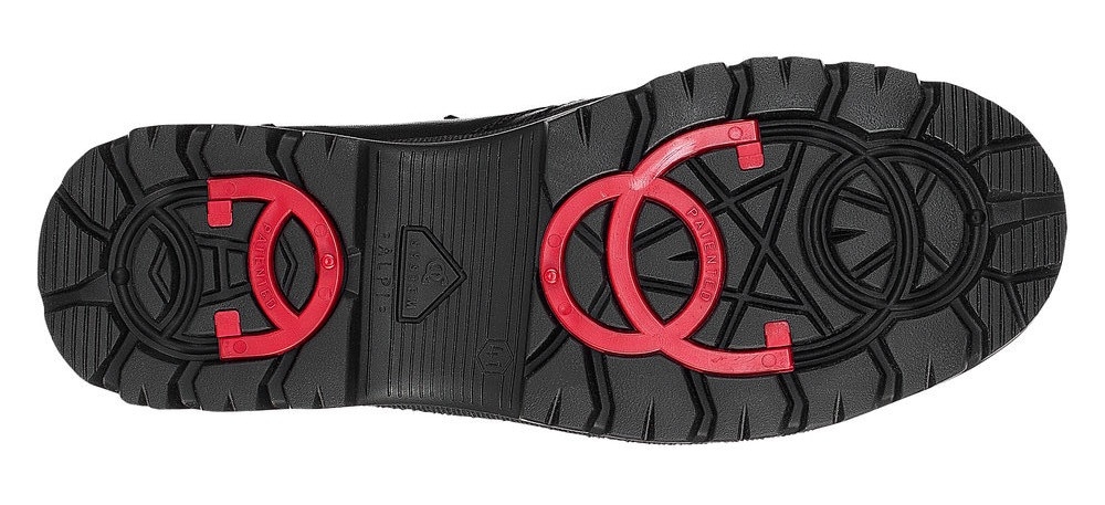 Rieker Winterstiefelette »Flip Grip«  , Winterboots mit TEX und ausklappbaren Spikes an der Laufsohle