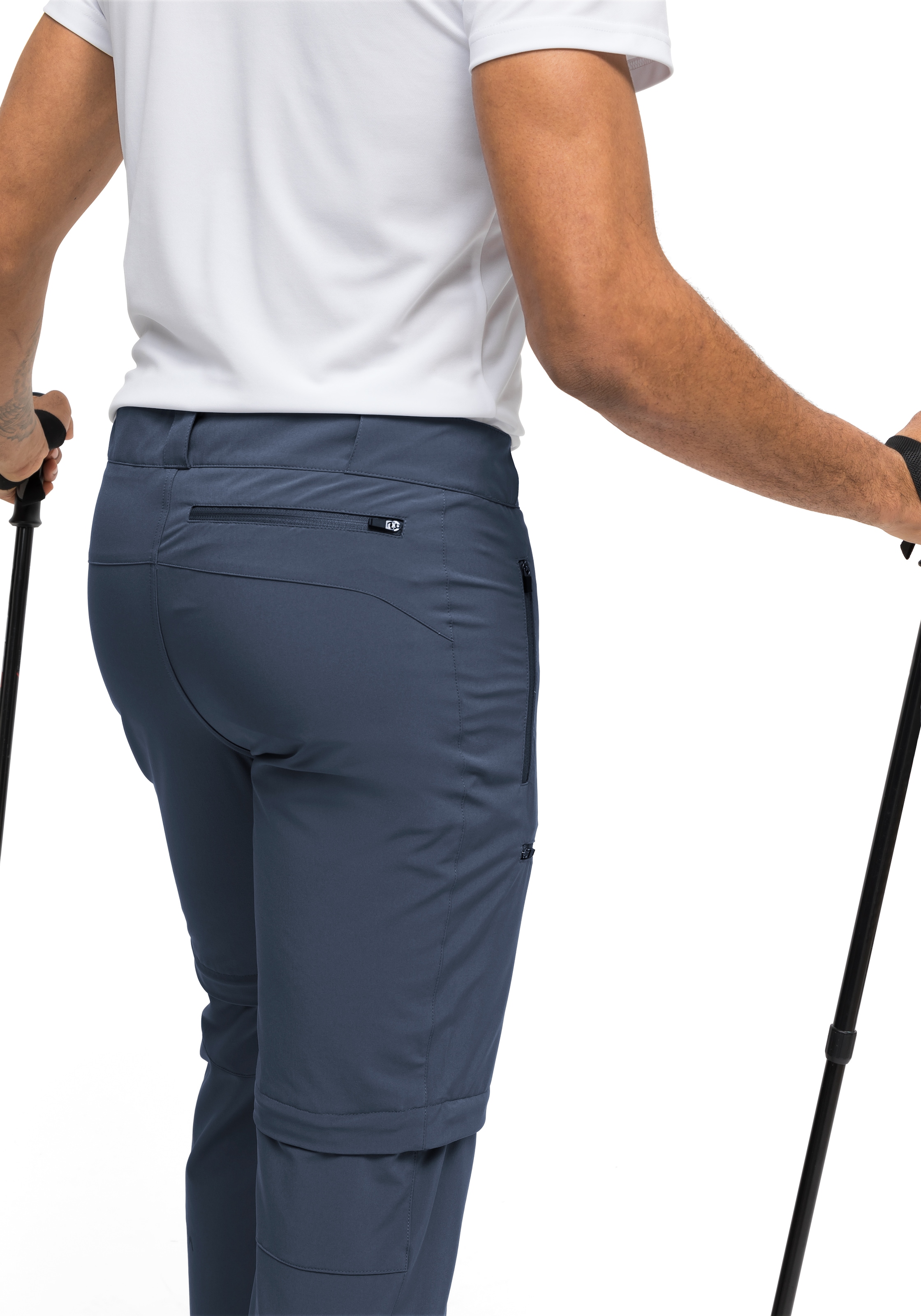 Maier Sports Funktionshose »Latit Zip M«, Herren Wanderhose, zipp-off Outdoor-Hose, 4 Taschen, Regular Fit