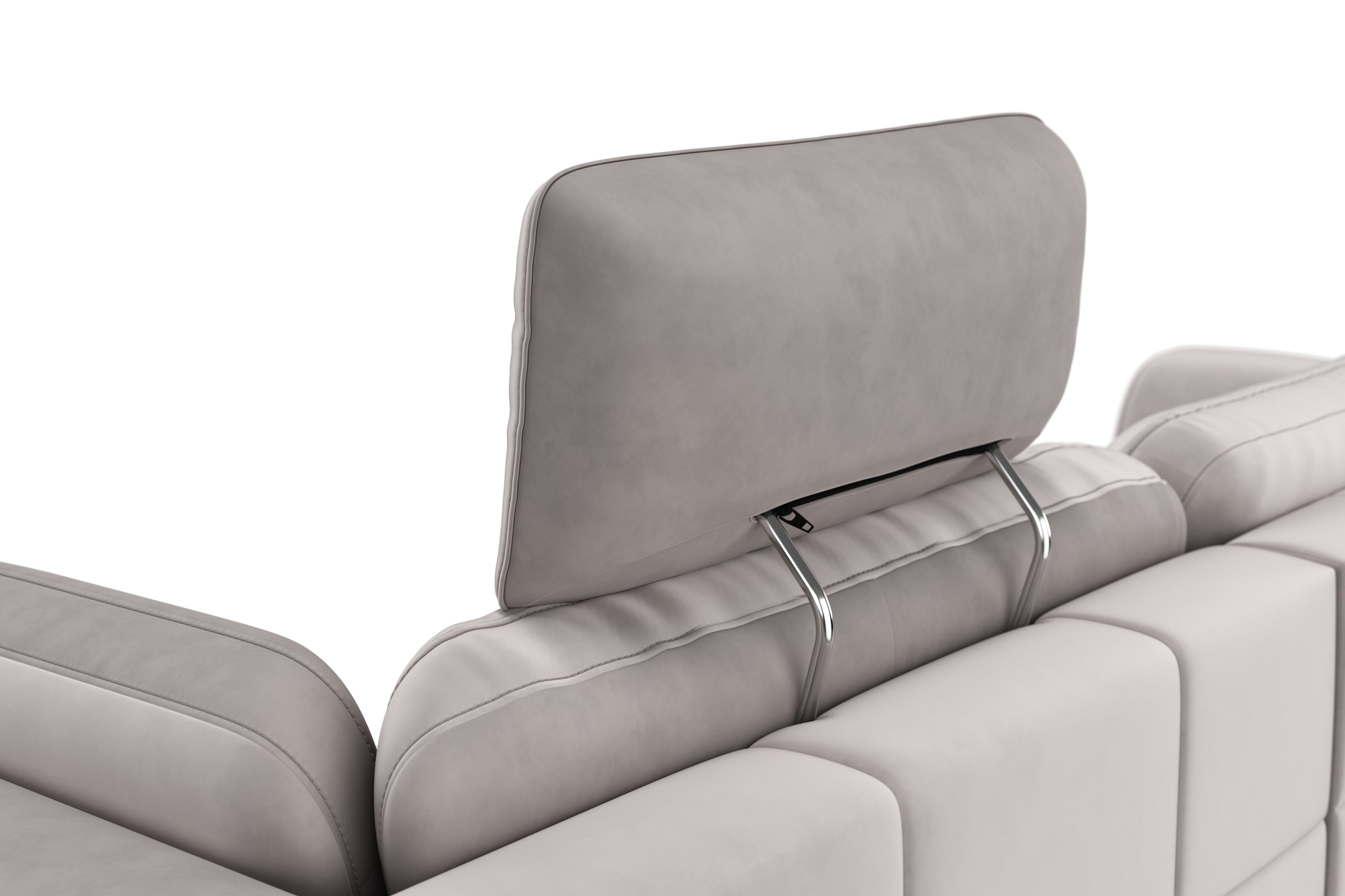 sit&more Ecksofa »Bendigo L-Form«, inklusive Sitztiefenverstellung, Bodenfreiheit 15 cm, in 2 Fußfarben