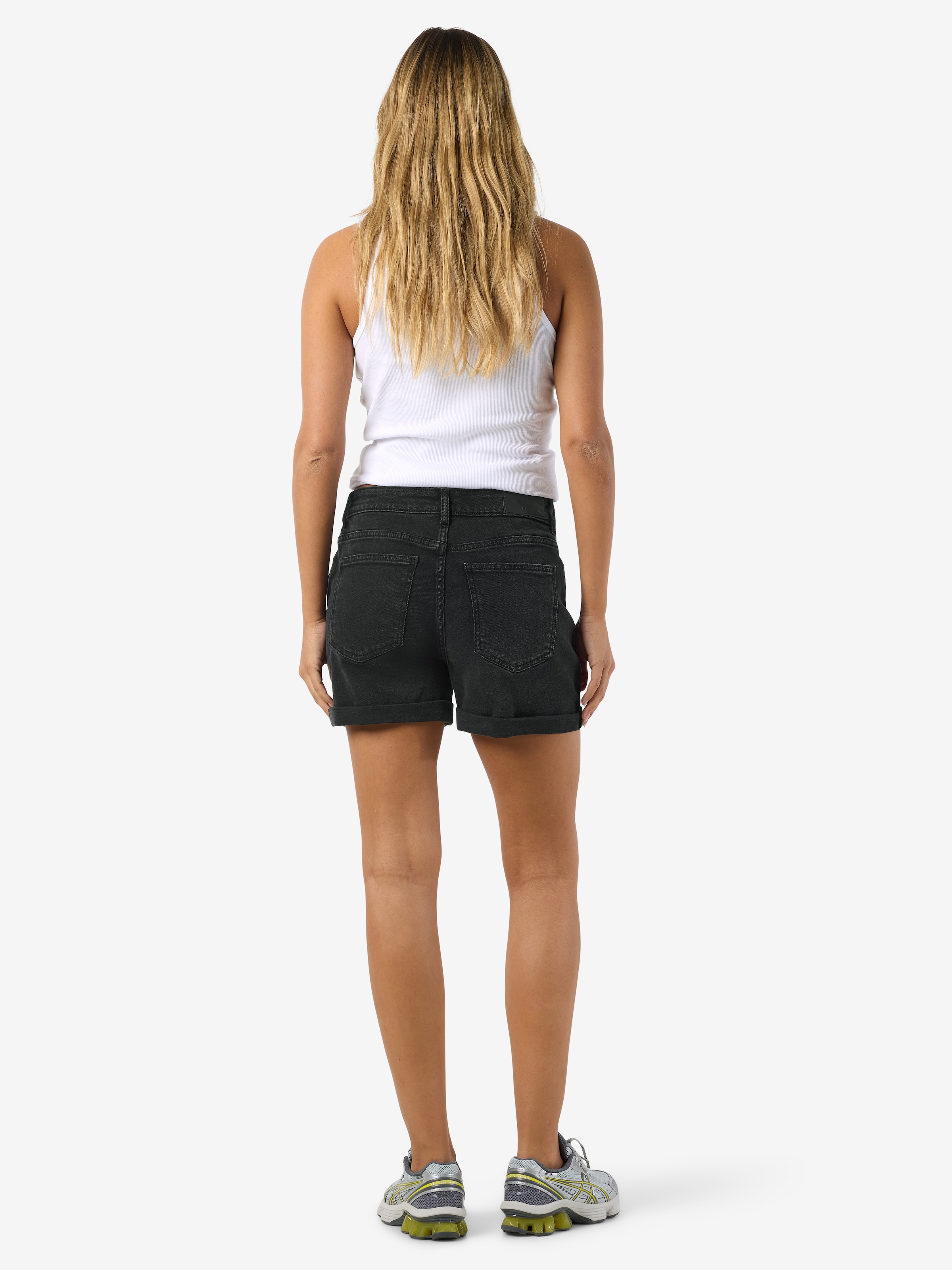 Noisy may Jeansshorts »NMMONI HW DNM SHORTS AZ360BL NOOS«
