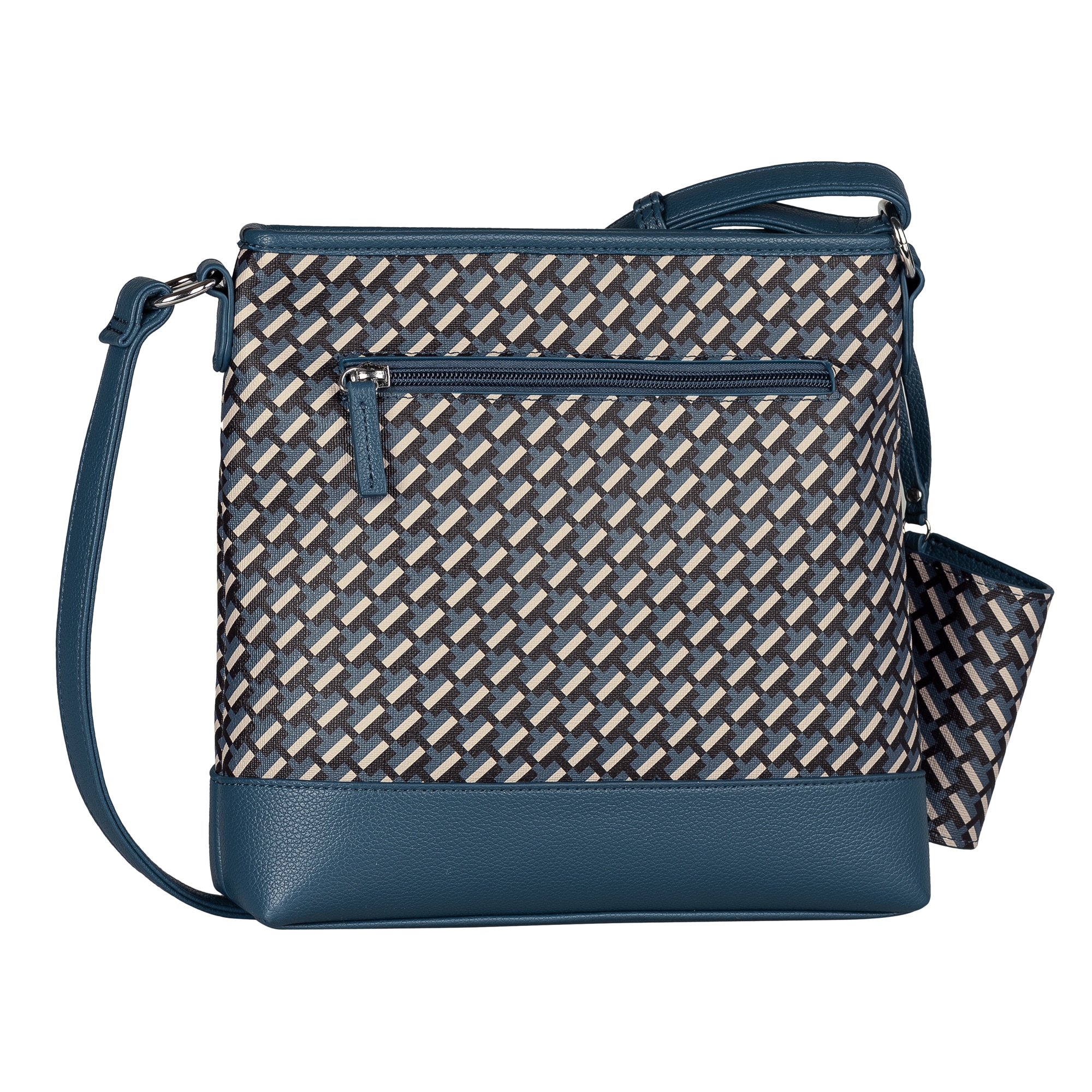 TOM TAILOR Umhängetasche »Xenia« mit raffiniert geometrischen "T" Print des Logos auf dem Taschenkörper