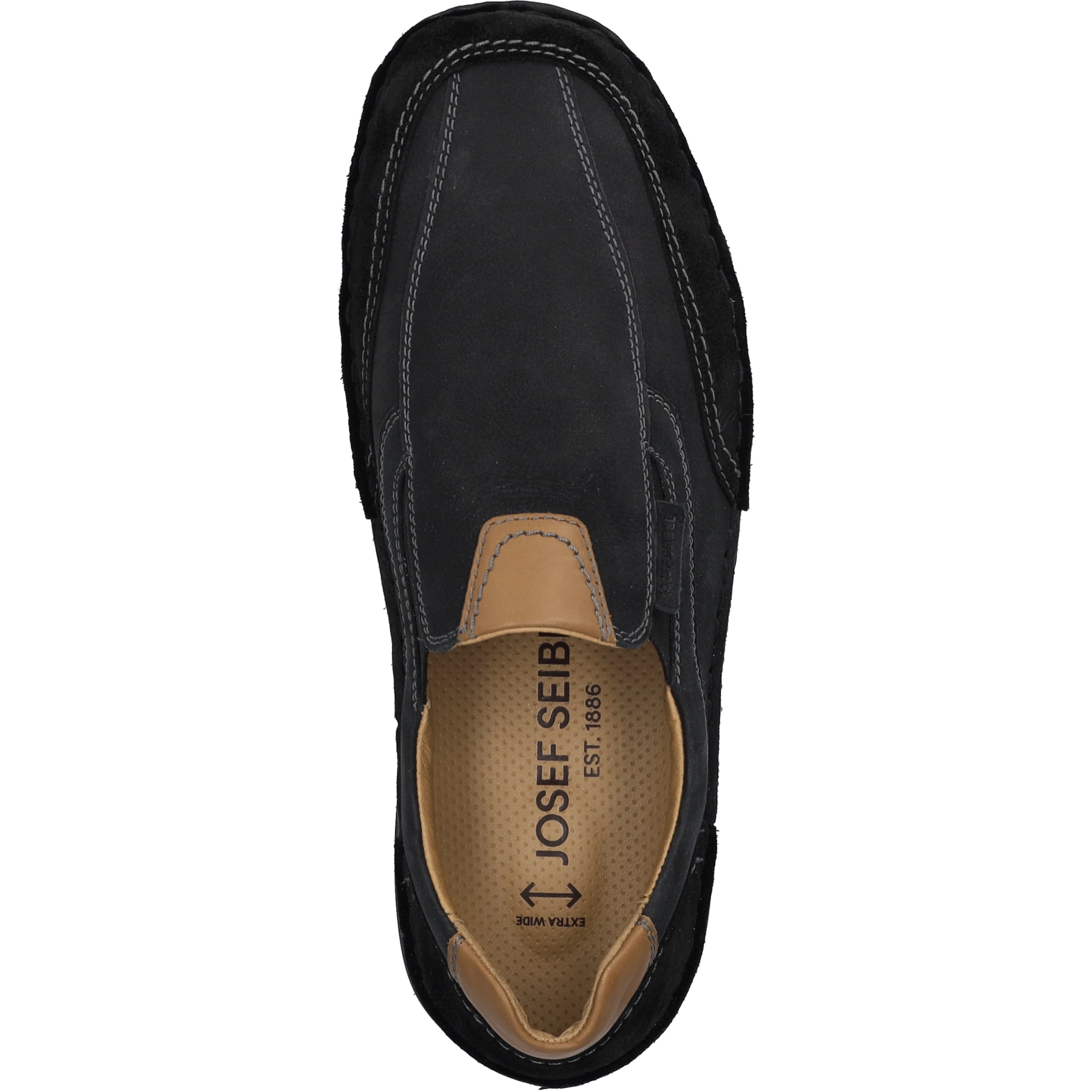 Josef Seibel Slipper »Anvers 67, schwarz-kombi«