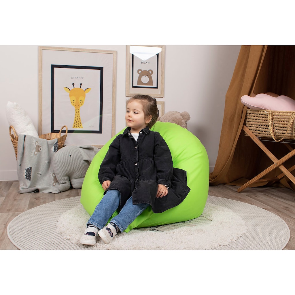 Knorrtoys® Sitzsack »Jugend, grün«, 75 x 100 cm; Made in Europe