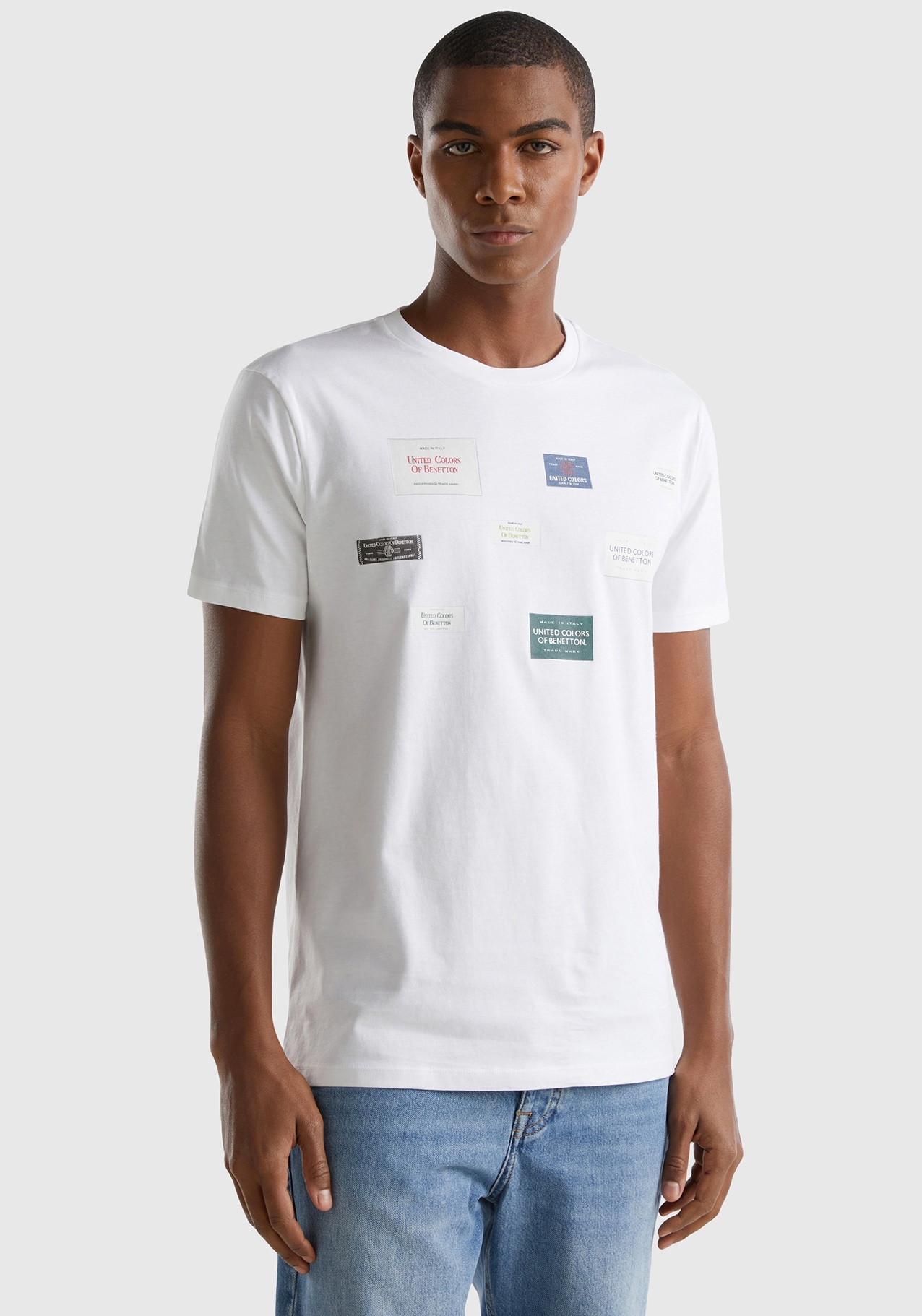 United Colors of Benetton T-Shirt, mit Markenlabel