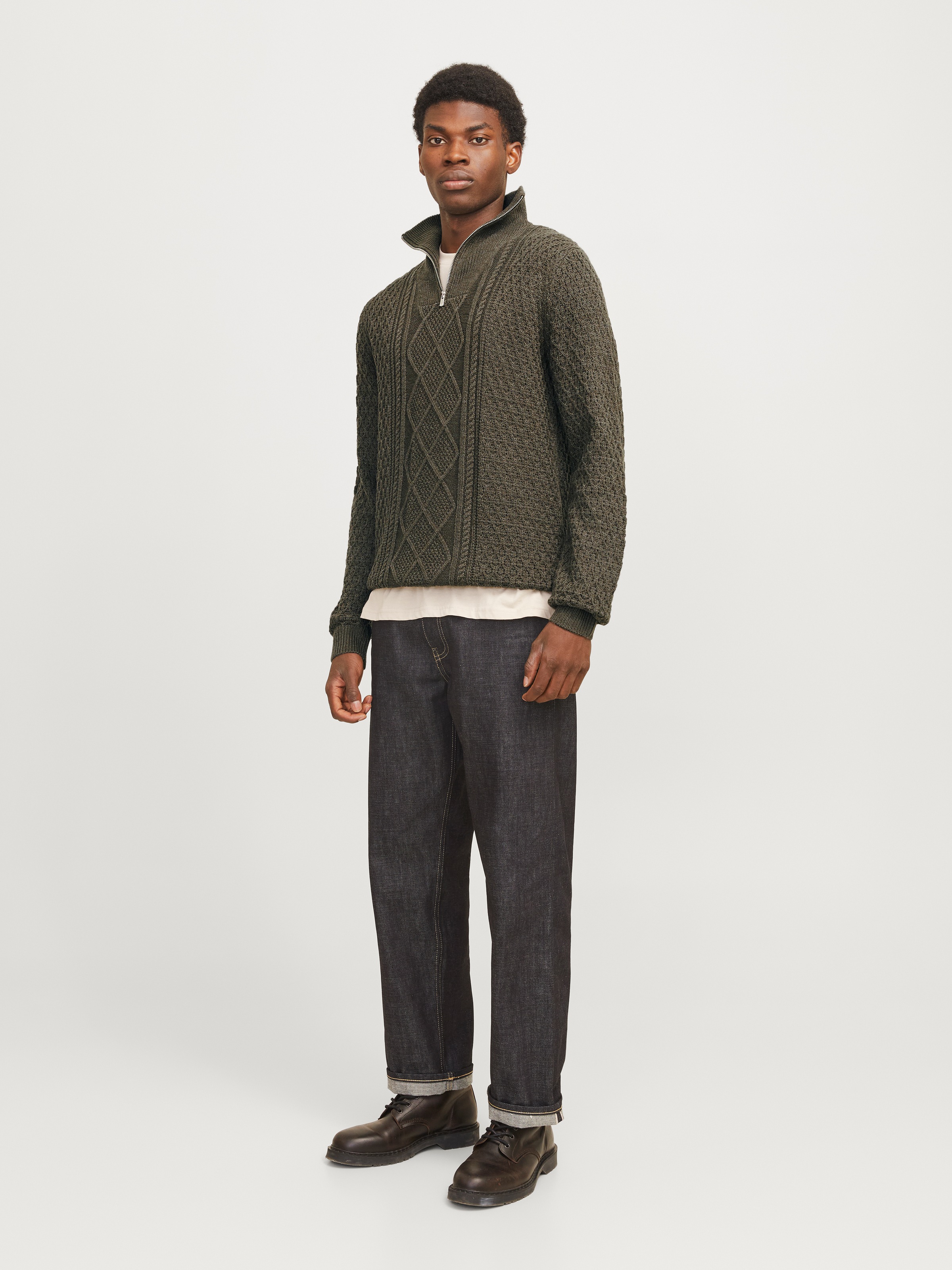 Jack & Jones Troyer »JPRBLUNORTH KNIT HIGH NECK SN«