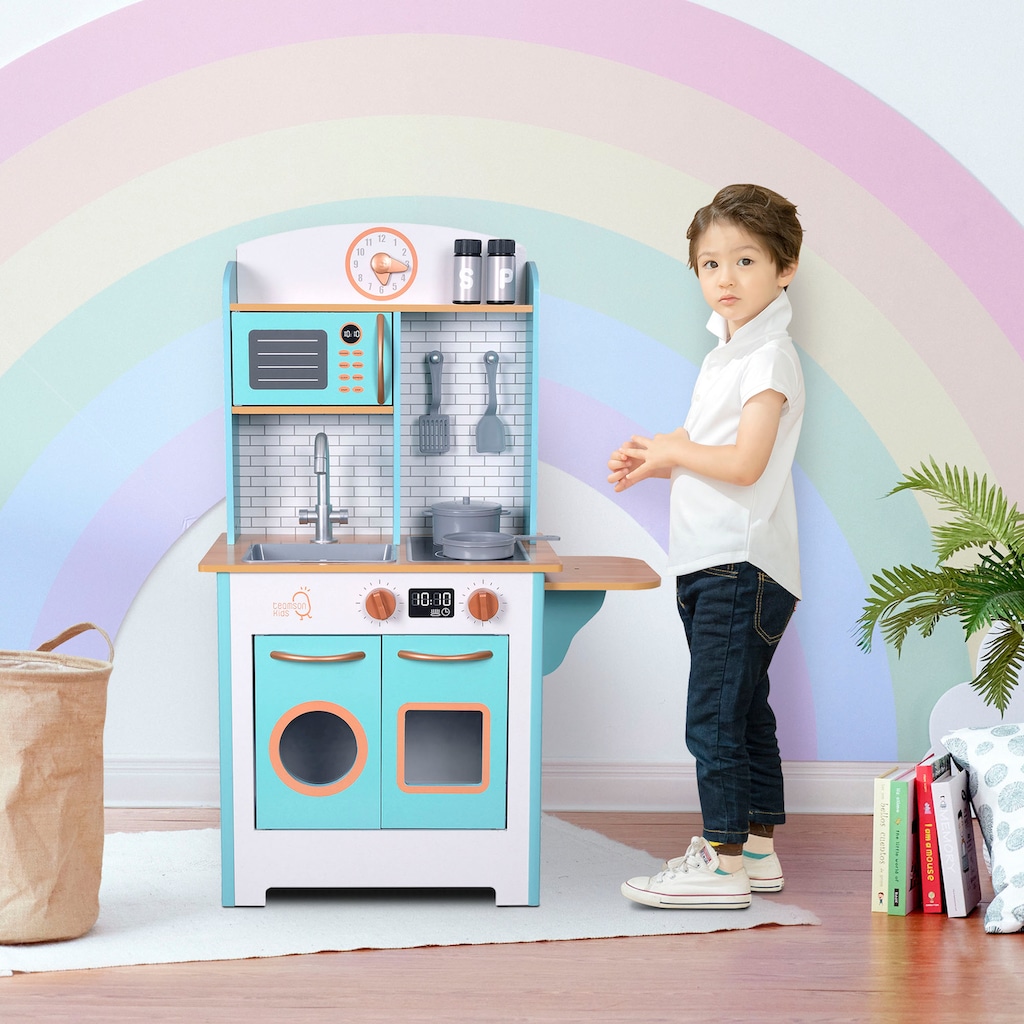 TEAMSON™ KIDS    Spielküche »Little Chef Santos Retro, petrol/weiß«