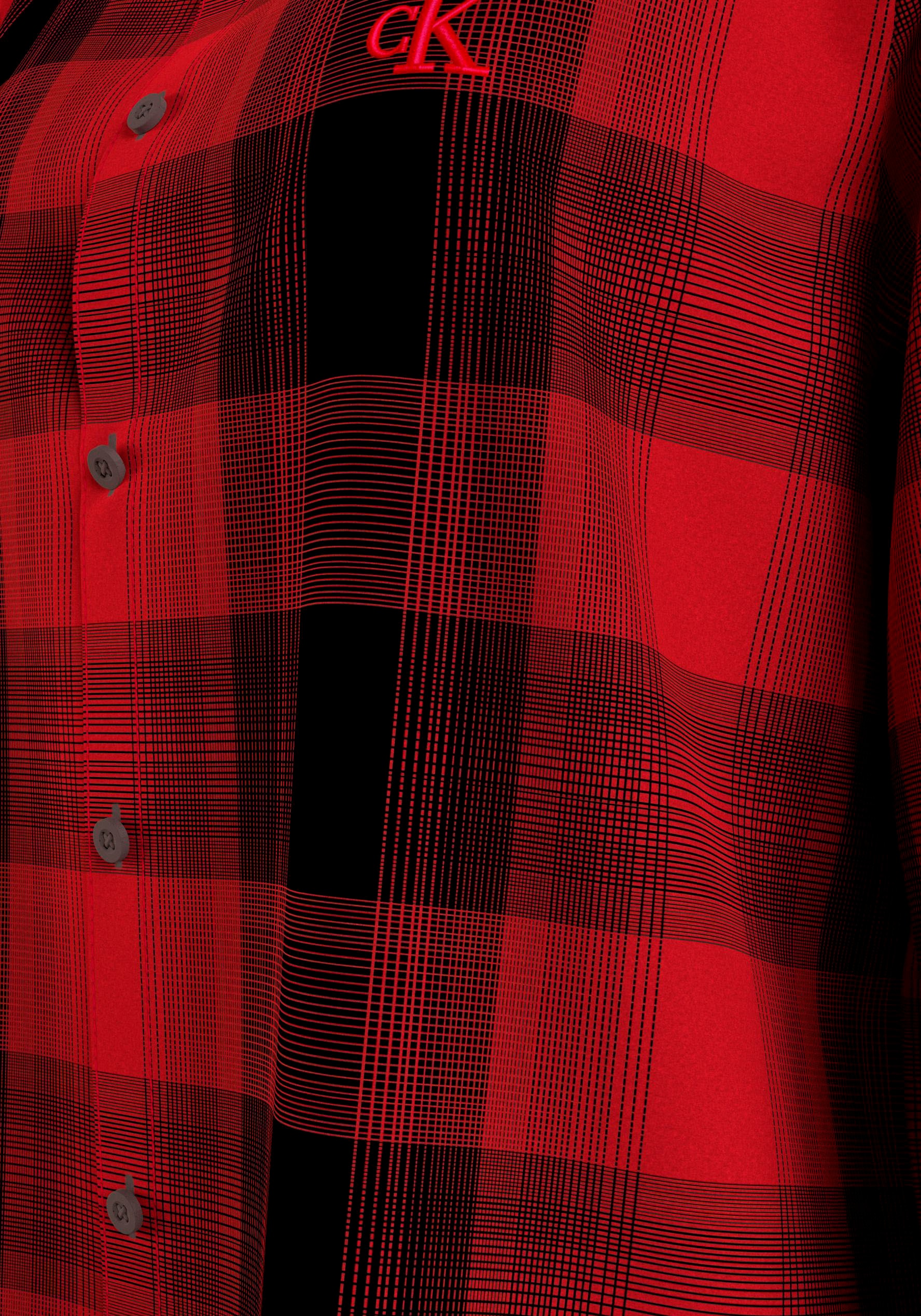 Calvin Klein Karobluse »L/S BUTTON DOWN«, mit Knopfverschluss bestellen |  UNIVERSAL