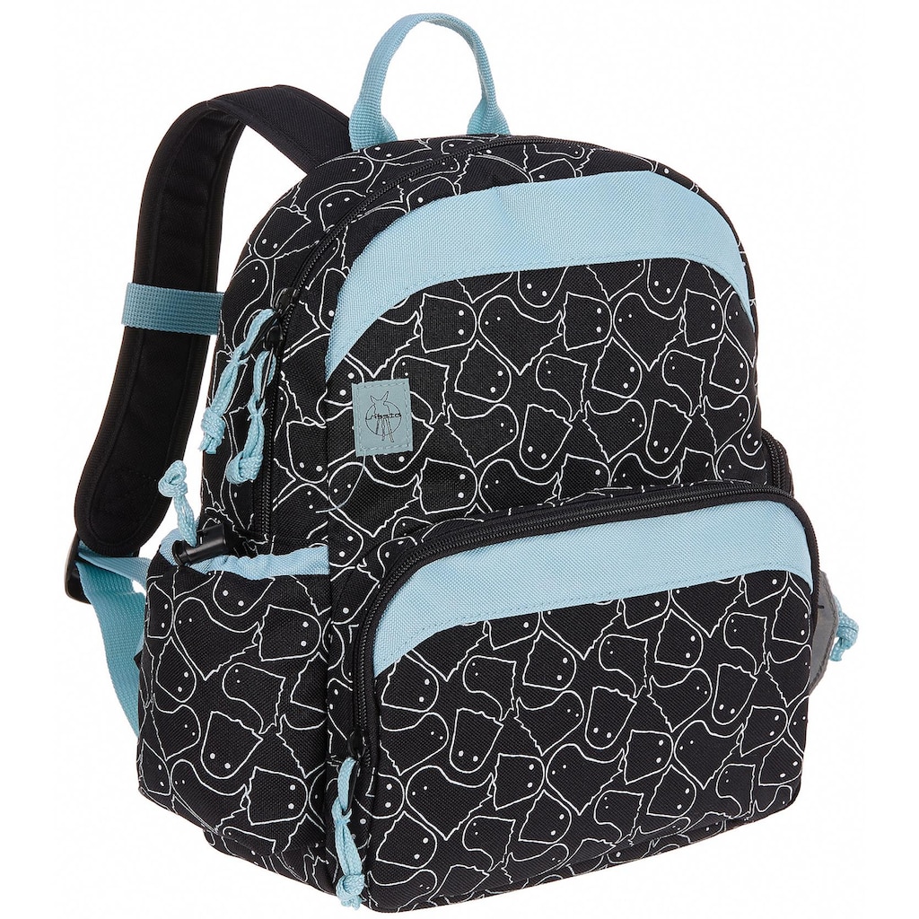 LÄSSIG Kinderrucksack »4Kids, Spooky Black, Medium Backpack«, Reflektoren, PETA-approved vegan