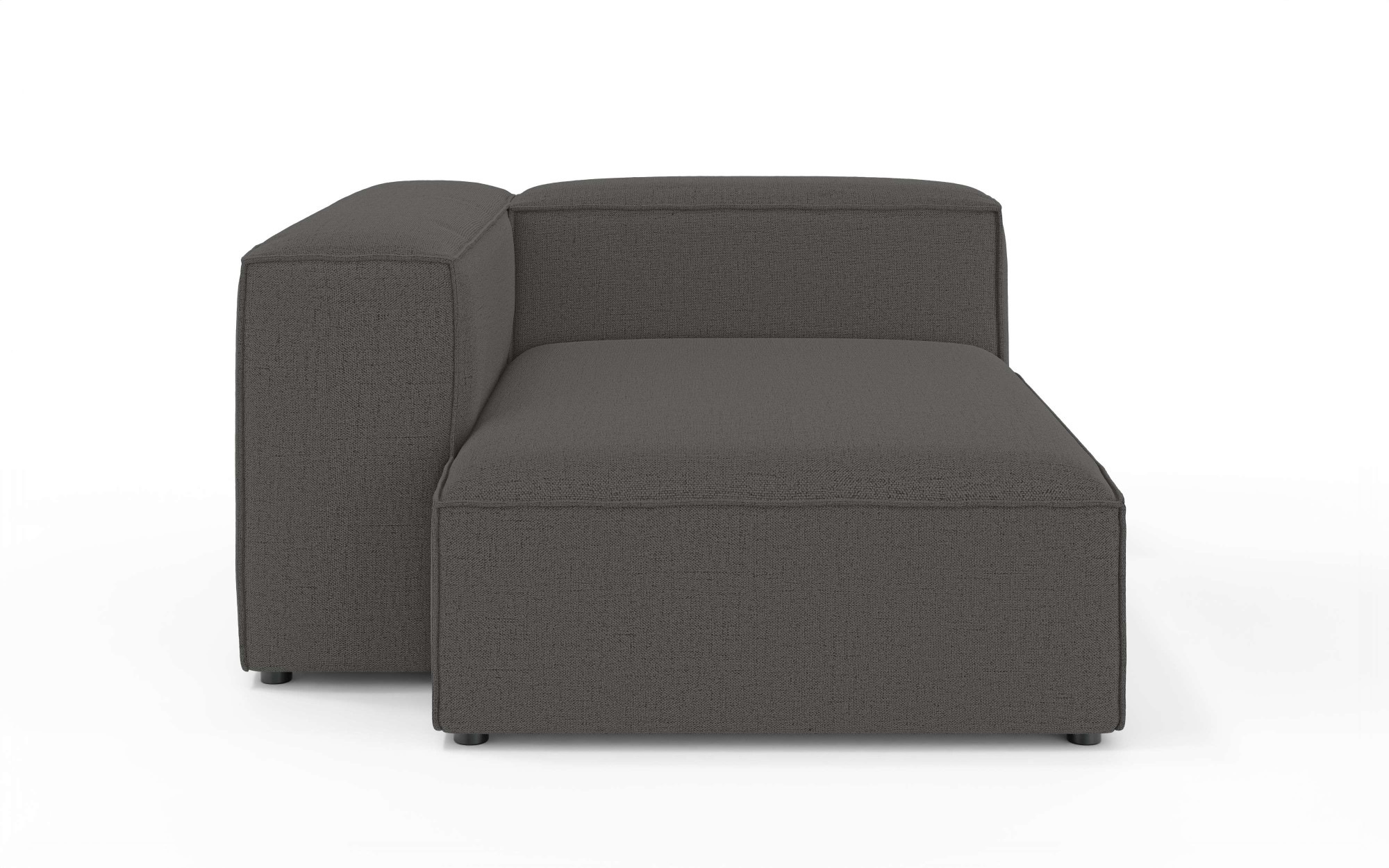 OTTO home Ottomane »XL HAILY links/rechts bestellbar, extra tief, Maße B/T/H: 130/160/72cm« als Modul oder separat verwendbar, für individuelle Zusammenstellung