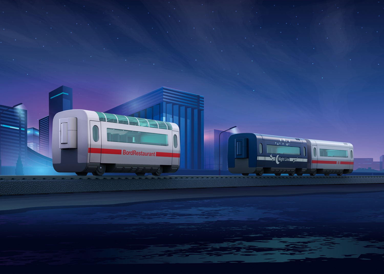 Märklin Personenwagen »Märklin my world - Personenwagen "Bord Restaurant" - 44124«