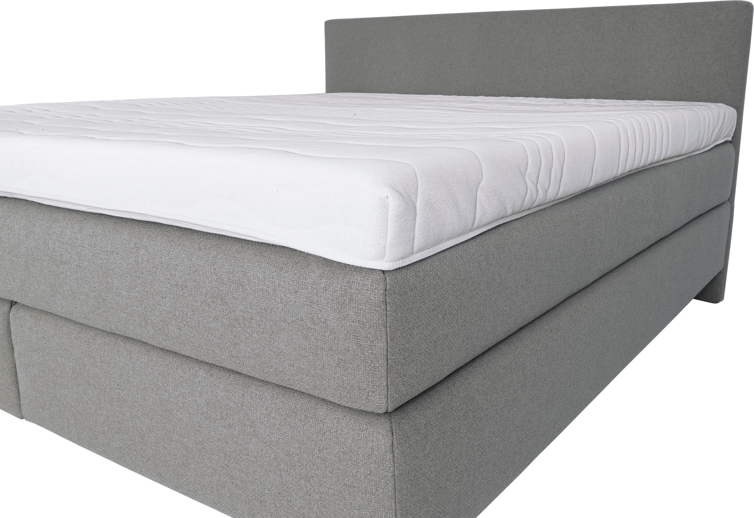 Die PlanBar Boxspringbett »OC-ON23163« inkl. Matratzen, Topper u. Bonellfederkern Unterbau, 160/180x200cm