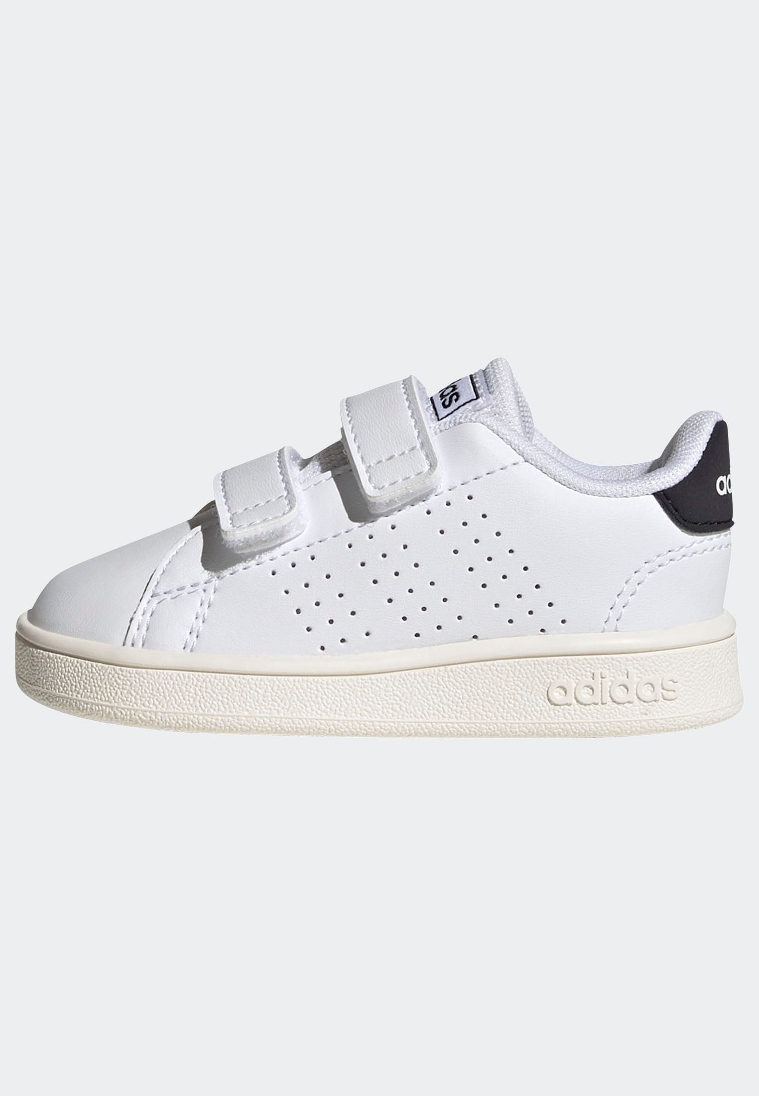 adidas Sportswear Sneaker »ADVANTAGE LIFESTYLE COURT TWO HOOK-AND-LOOP«, Design auf den Spuren des adidas Stan Smith