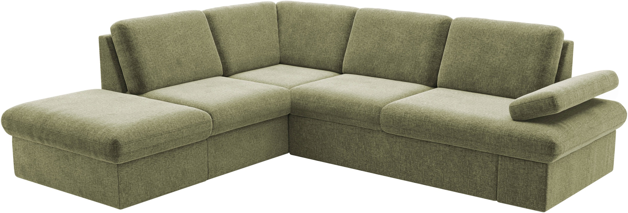 sit&more Ecksofa »Moreno L-Form, B: 238 cm«, mit Armteilverstellung, optional Bettfunktion