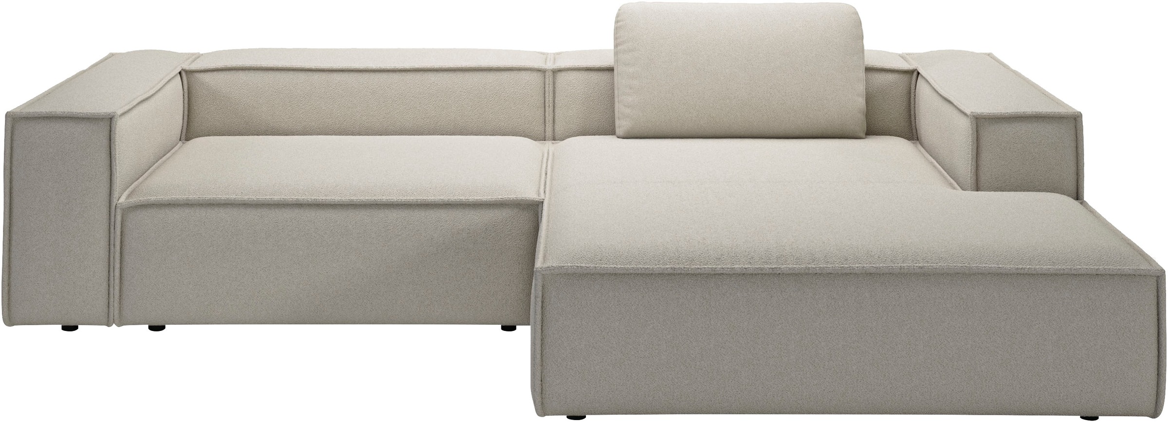 Places of Style Ecksofa »Watertown, modernes XXL L-Form, 306 cm breit«, Großzügiges Lounge-Sofa mit viel Platz für die Familie