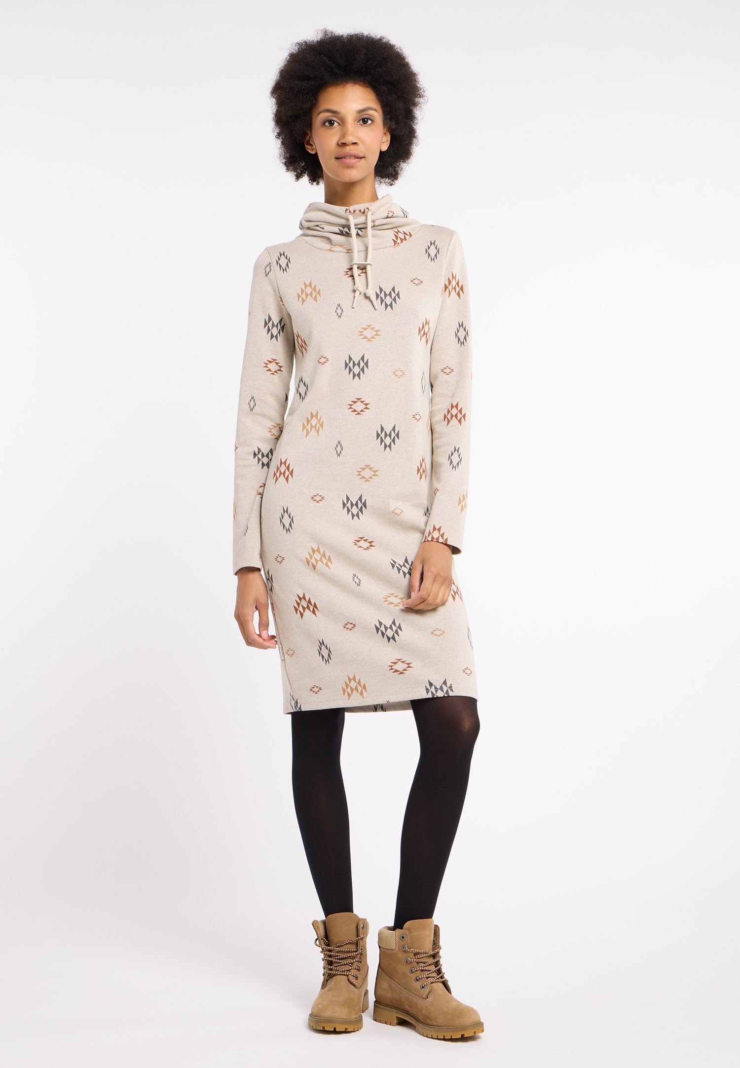 Ragwear Minikleid »CHLOENETTE«, mit Allover Jacquardmuster