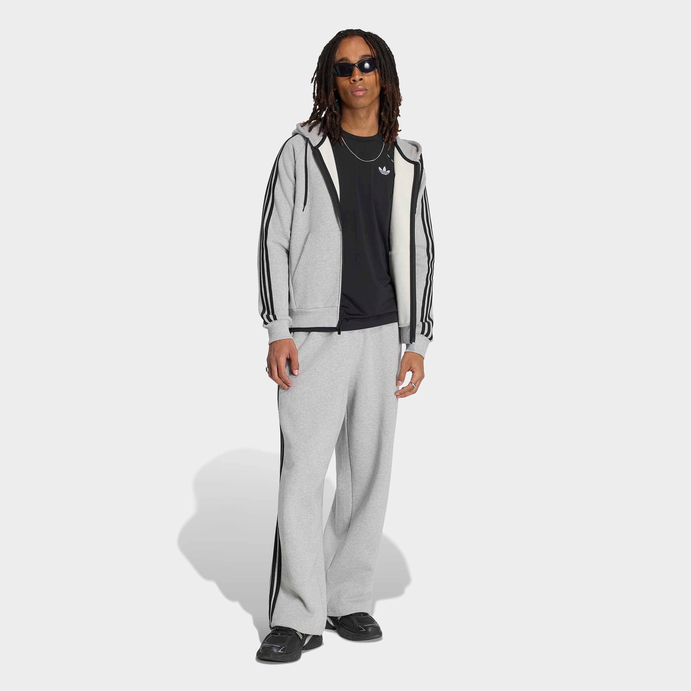 adidas Originals Kapuzensweatshirt »ADICOLOR OVER THE HOOD STRIPES«, mit Kapuze und Kordel, aus Baumwolle, in normaler Länge
