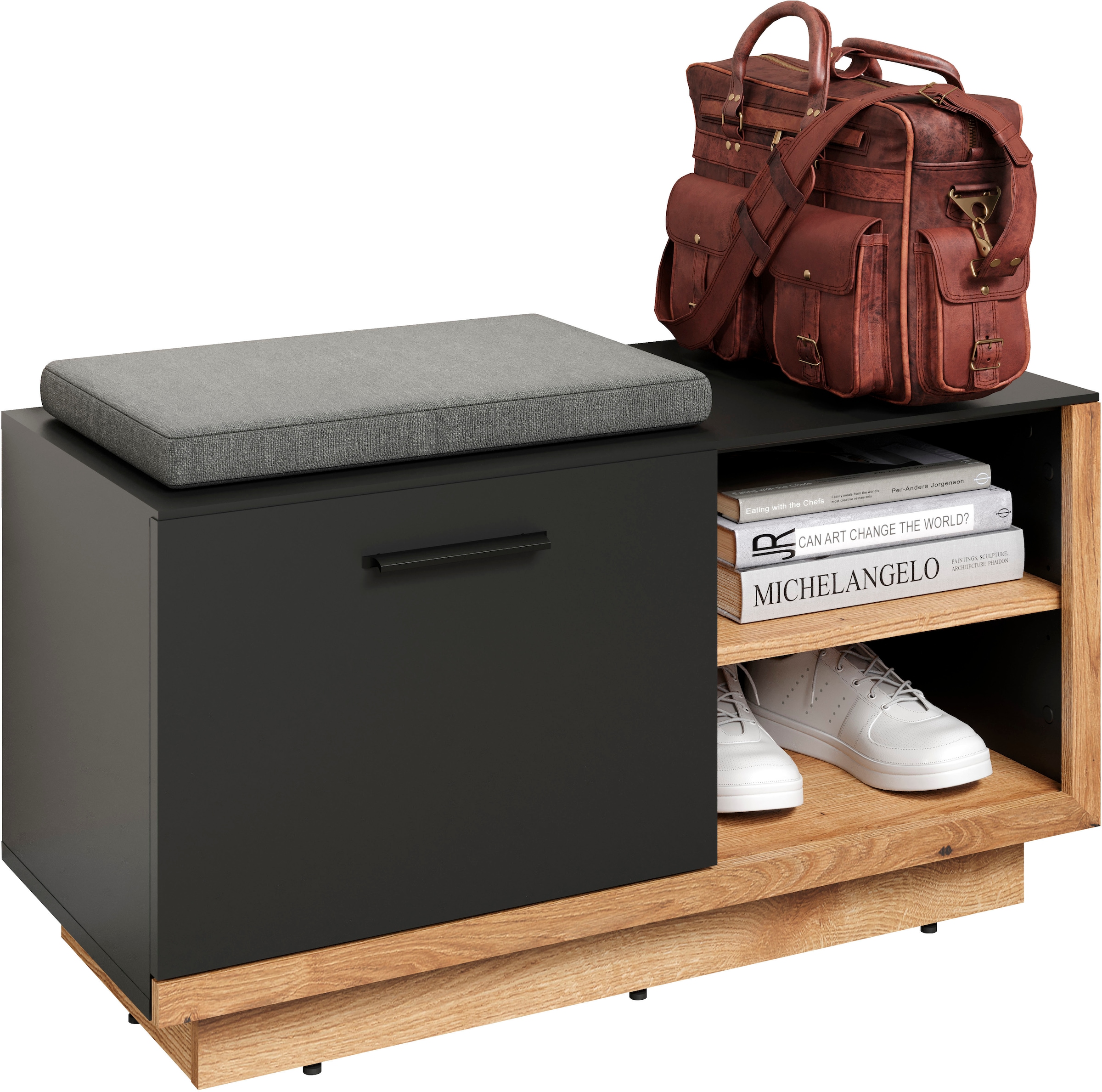 INOSIGN Schuhbank »Premont«, mit Schuhschrank und Sitzfläche, B/H/T:  90/48/40 cm, Soft-Close online kaufen | UNIVERSAL
