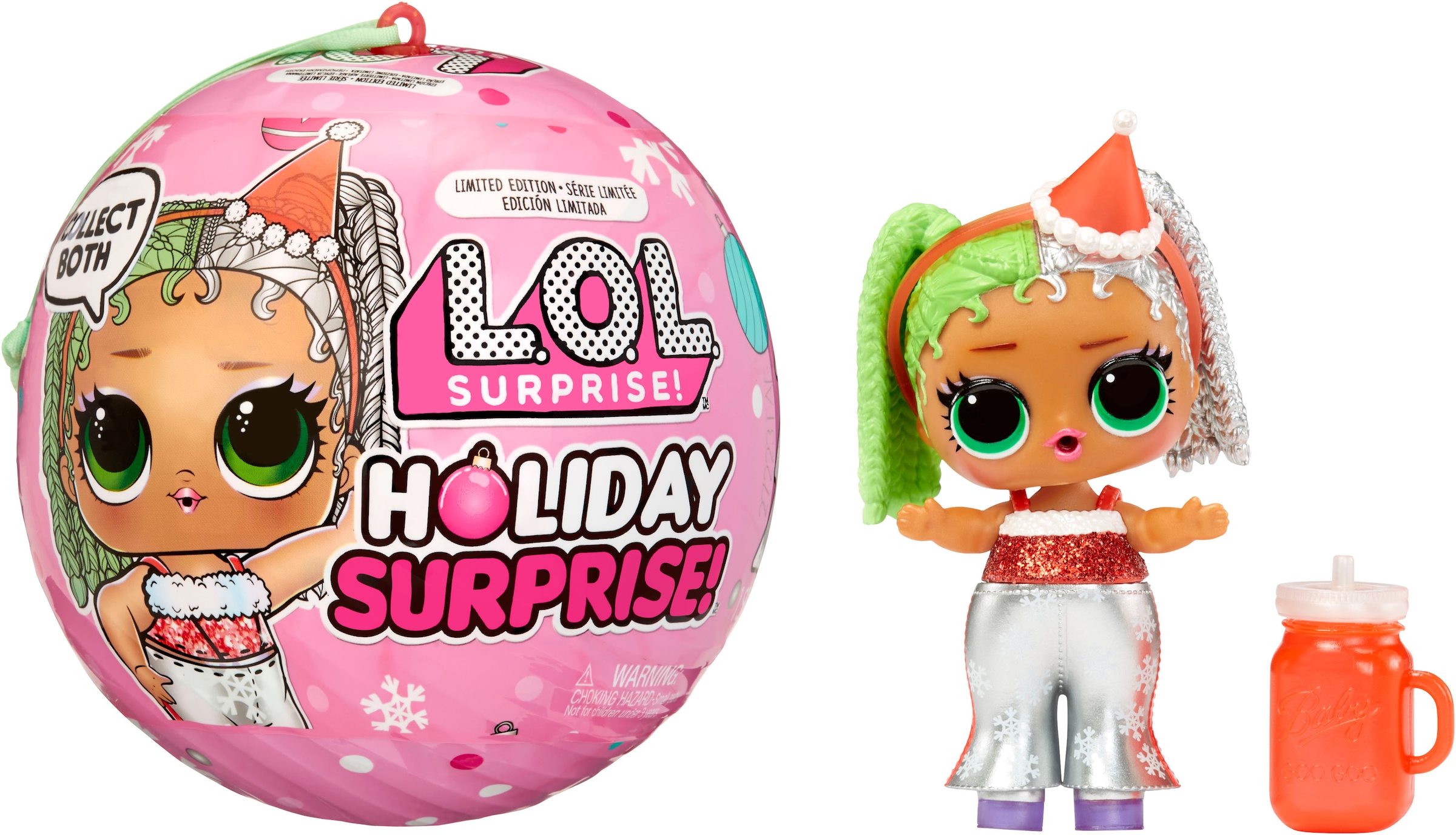 Anziehpuppe »L.O.L. Surprise Holiday Surprise!- Miss Merry«