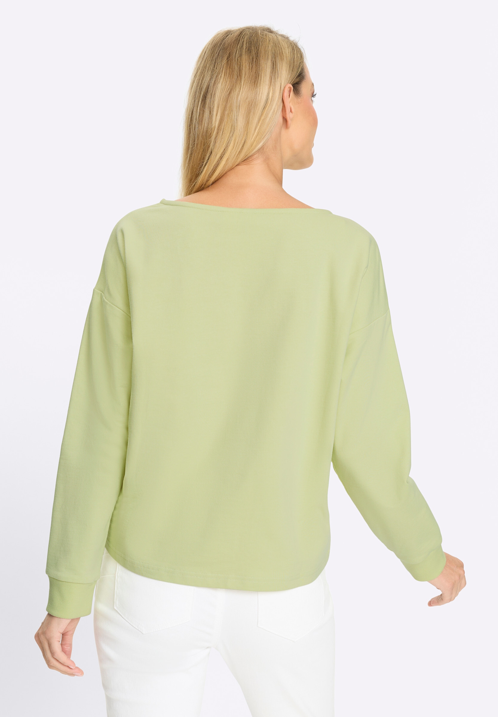 heine Sweatshirt »Sweatshirt Sweatshirt mit Schriftzug«
