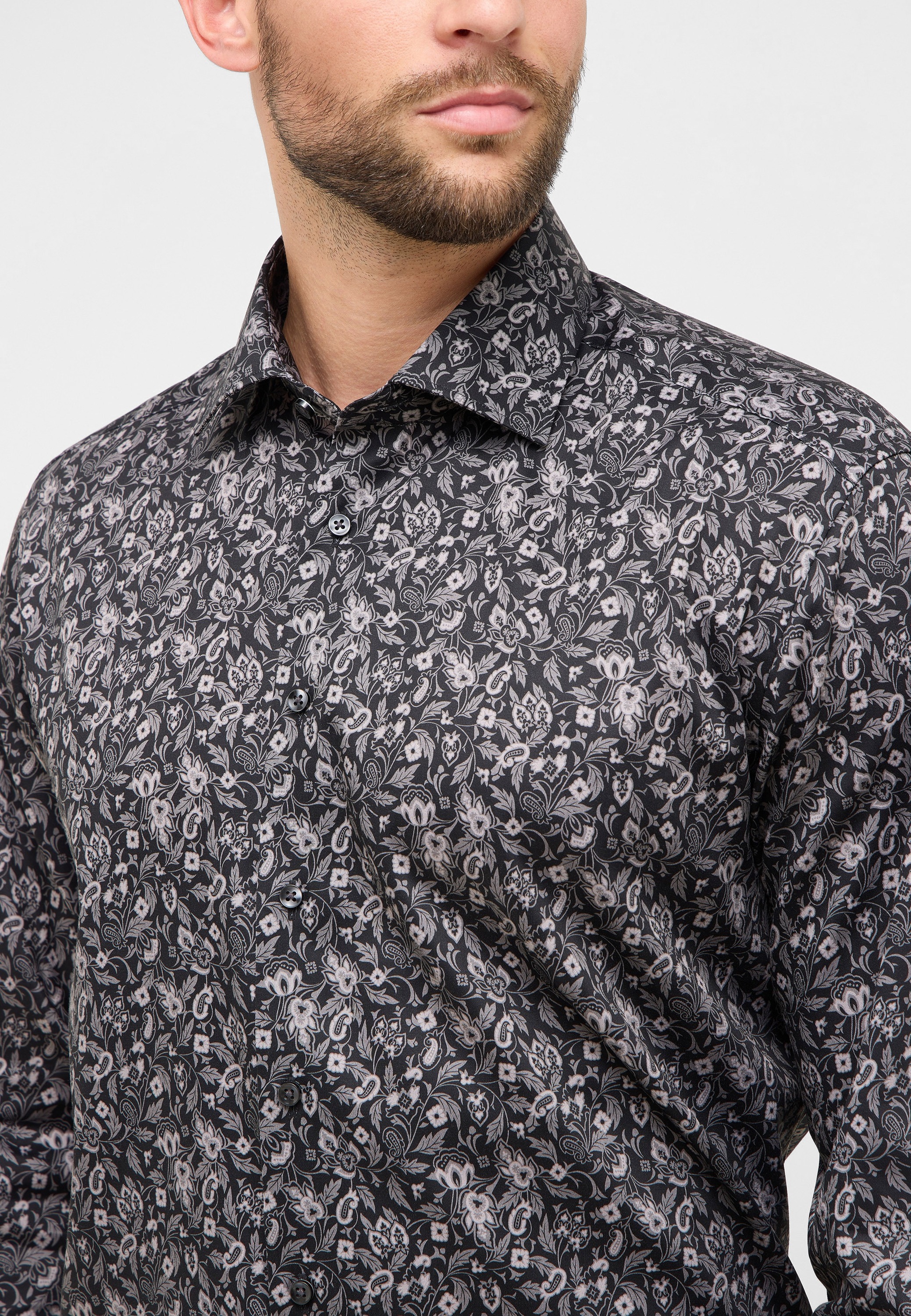 Eterna Langarmhemd »COMFORT FIT« NON IRON (bügelfrei)