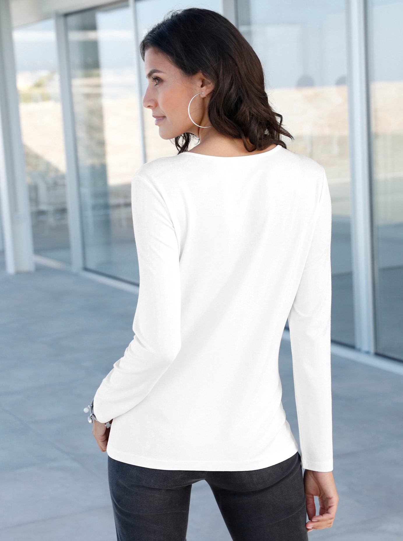 Inspirationen Rundhalsshirt »Shirt«, (1 tlg.)