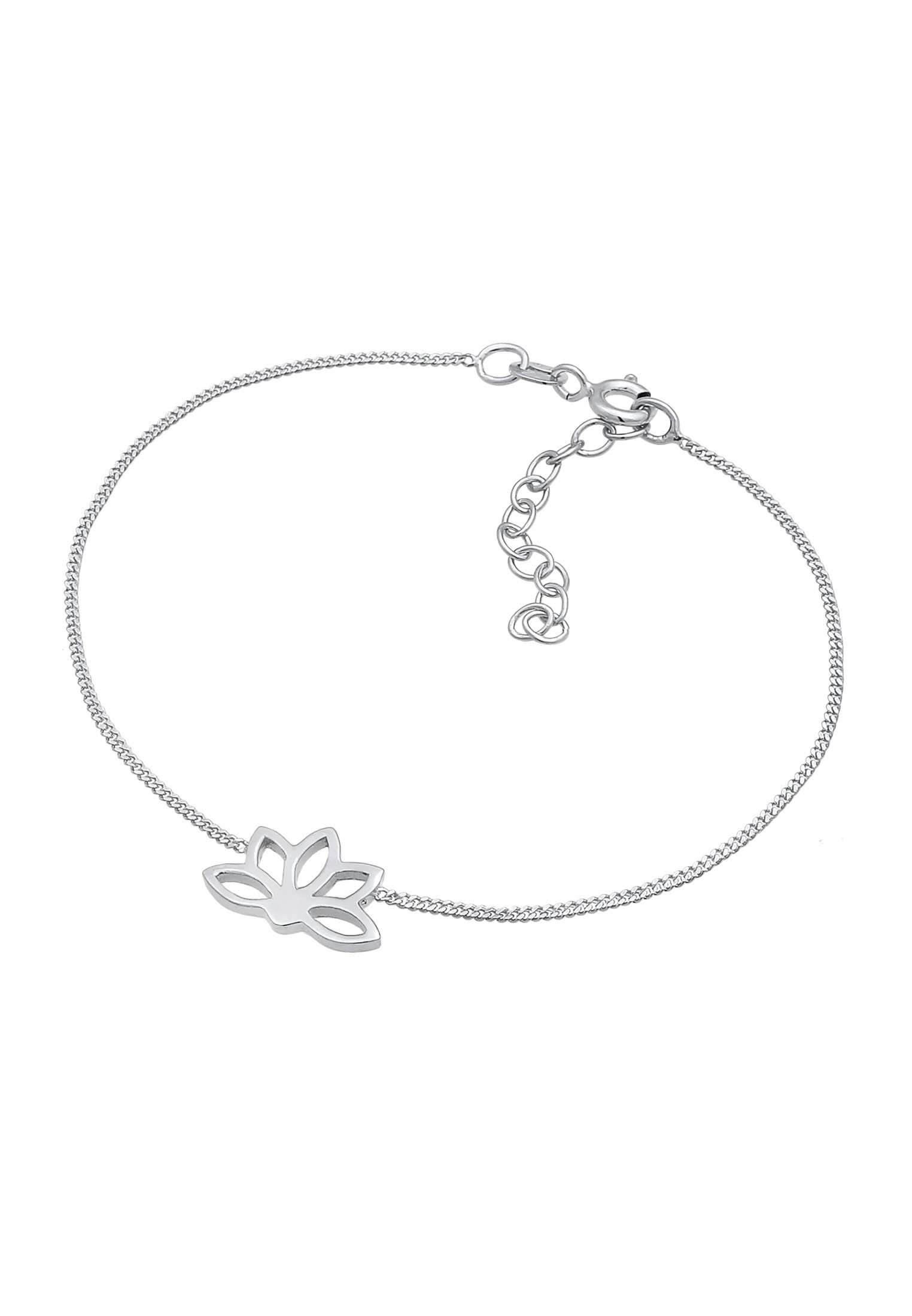 Elli Armkette »Armband Lotusblume Yoga Blume Spirituell 925 Silber«