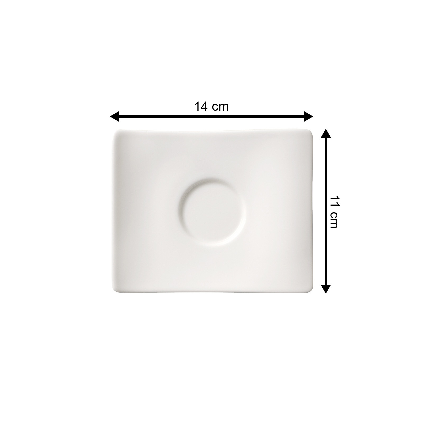 Villeroy & Boch Tasse »Espressotassen mit Untertassen NewWave 80 ml 6er Set weiß«