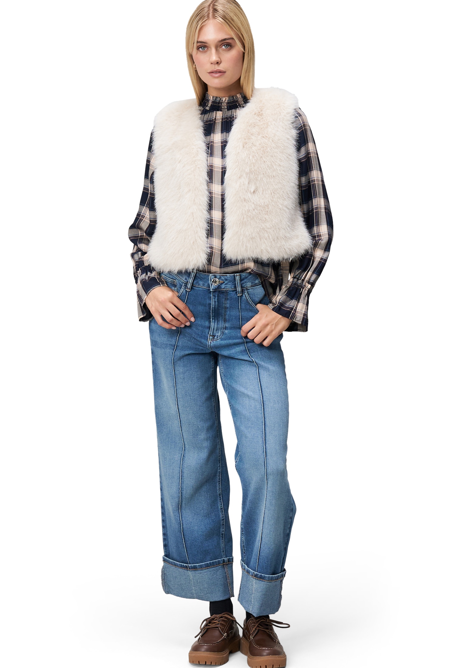 Zero Klassische Bluse »Bluse mit Rüschen«