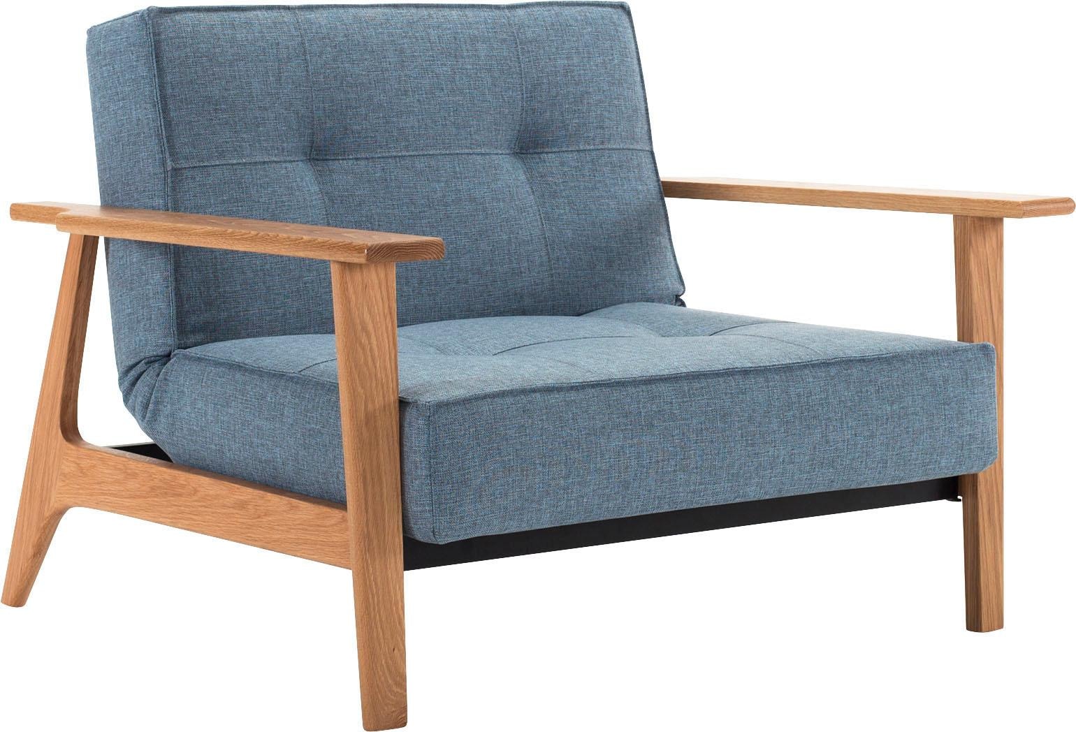 bequem ™ LIVING mit bestellen skandinavischen Frej Sessel INNOVATION Design in »Splitback«, Eiche, Arm, in