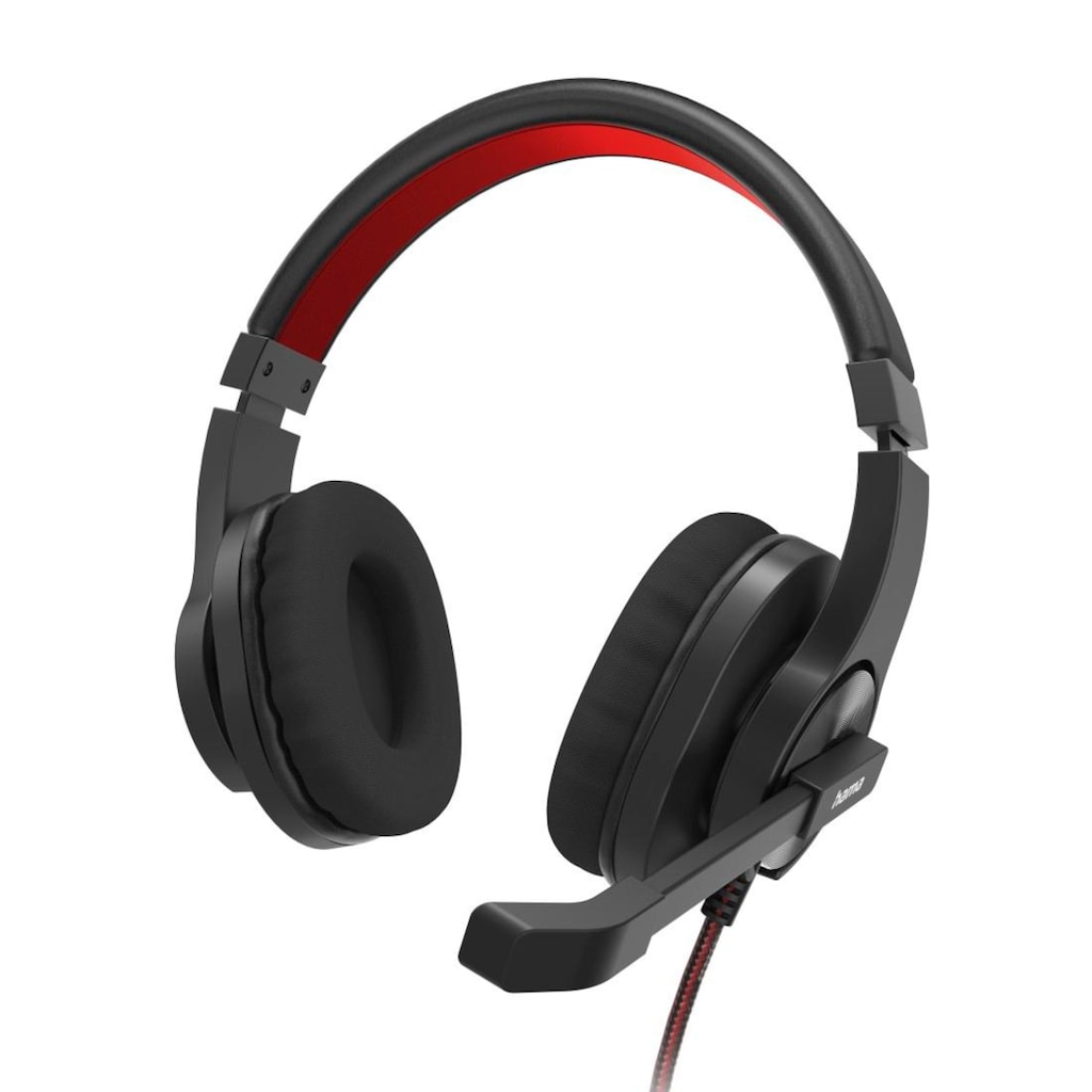 Hama PC-Headset »PC-Office-Headset "HS-USB400 V2", Stereo, Schwarz, USB-Headset«