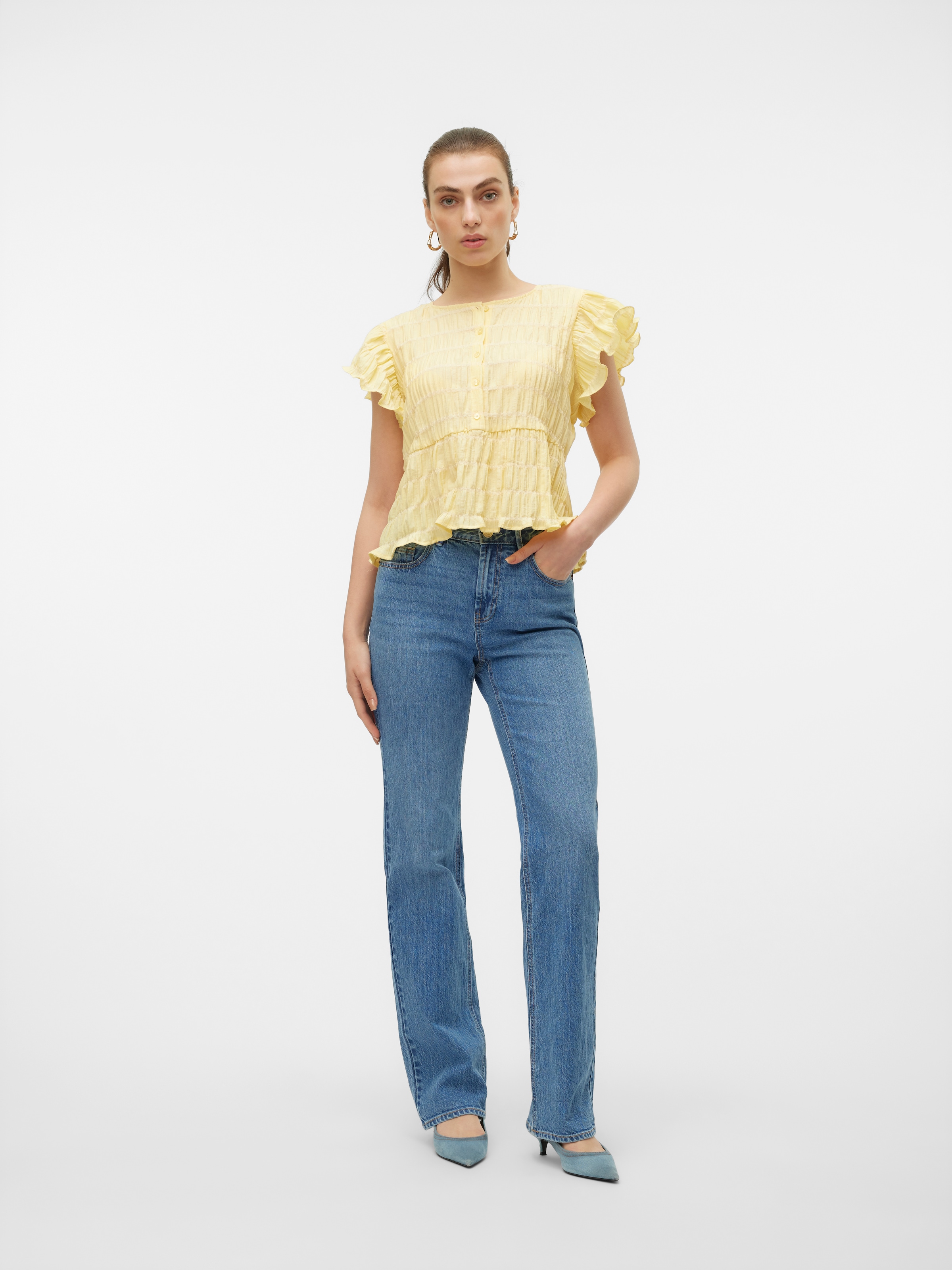 Vero Moda Gerade Jeans »VMTESSA HR STRAIGHT JEANS LI3114 GA NOOS«