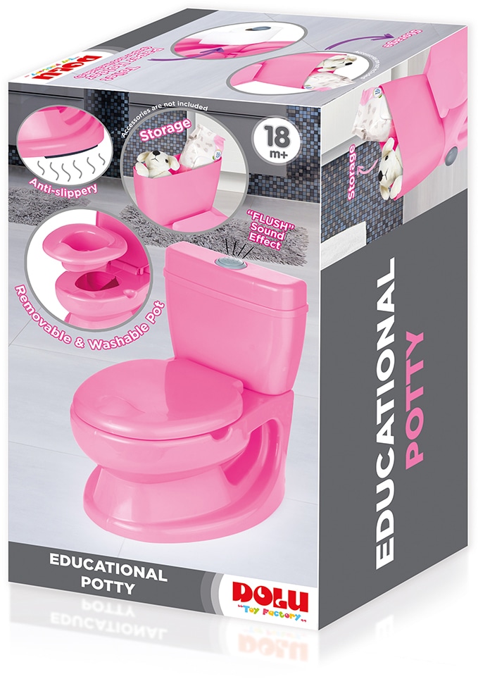 BabyGo Toilettentrainer »Baby Potty, pink«, pädagogoisches Töpfchen  bestellen | UNIVERSAL | Toilettentrainer