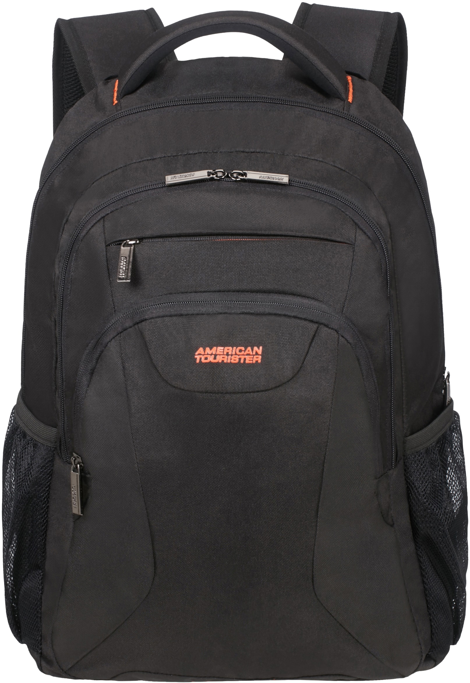 Laptoprucksack »AT WORK 17.3, black/orange«, Kinderreisekoffer Kindertrolley...