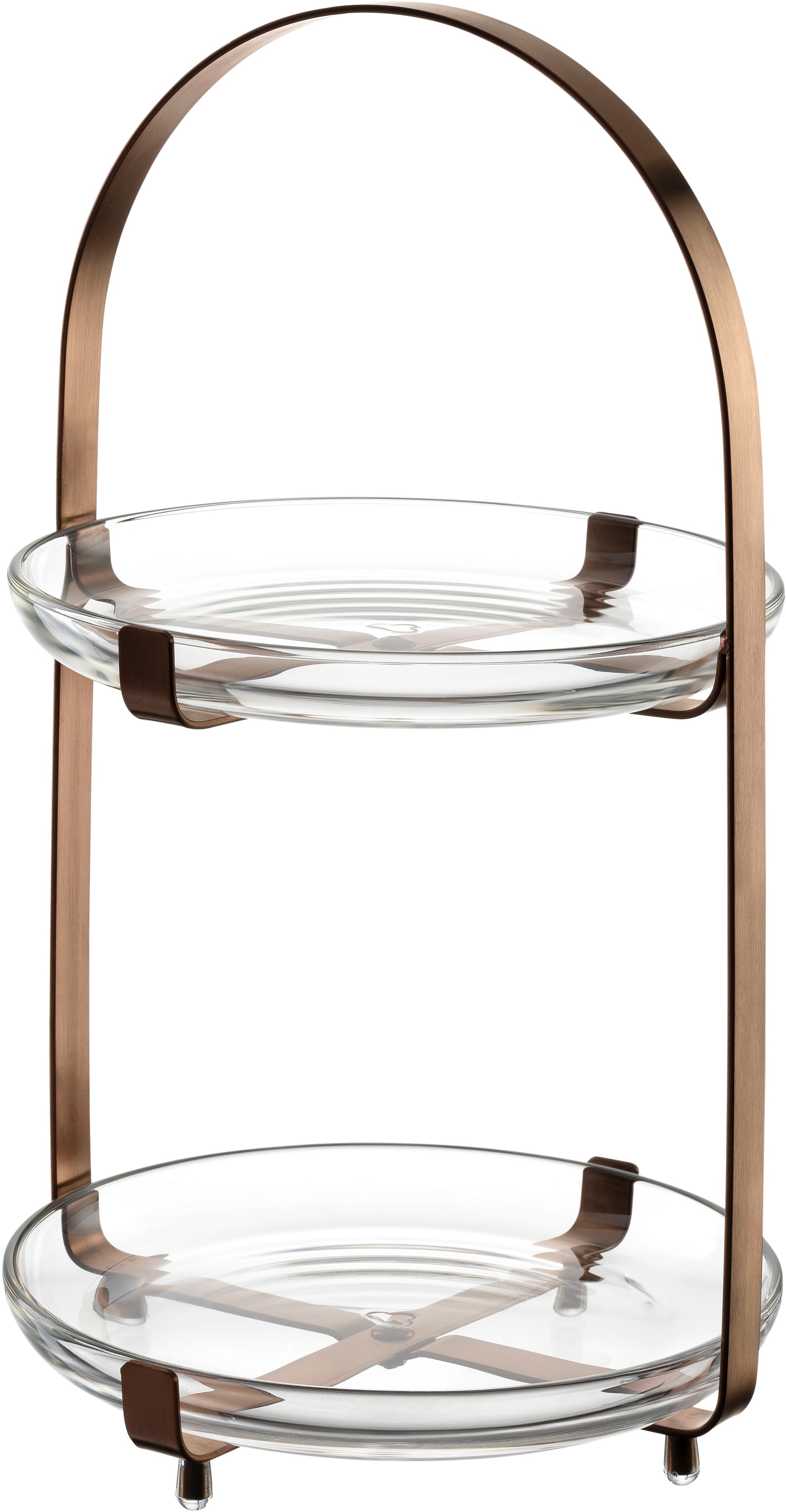 LEONARDO Etagere "CUCINA, 2 stufig - Höhe 32 cm" Servieretagere mehrstöckig, zum Servieren und Präsentieren